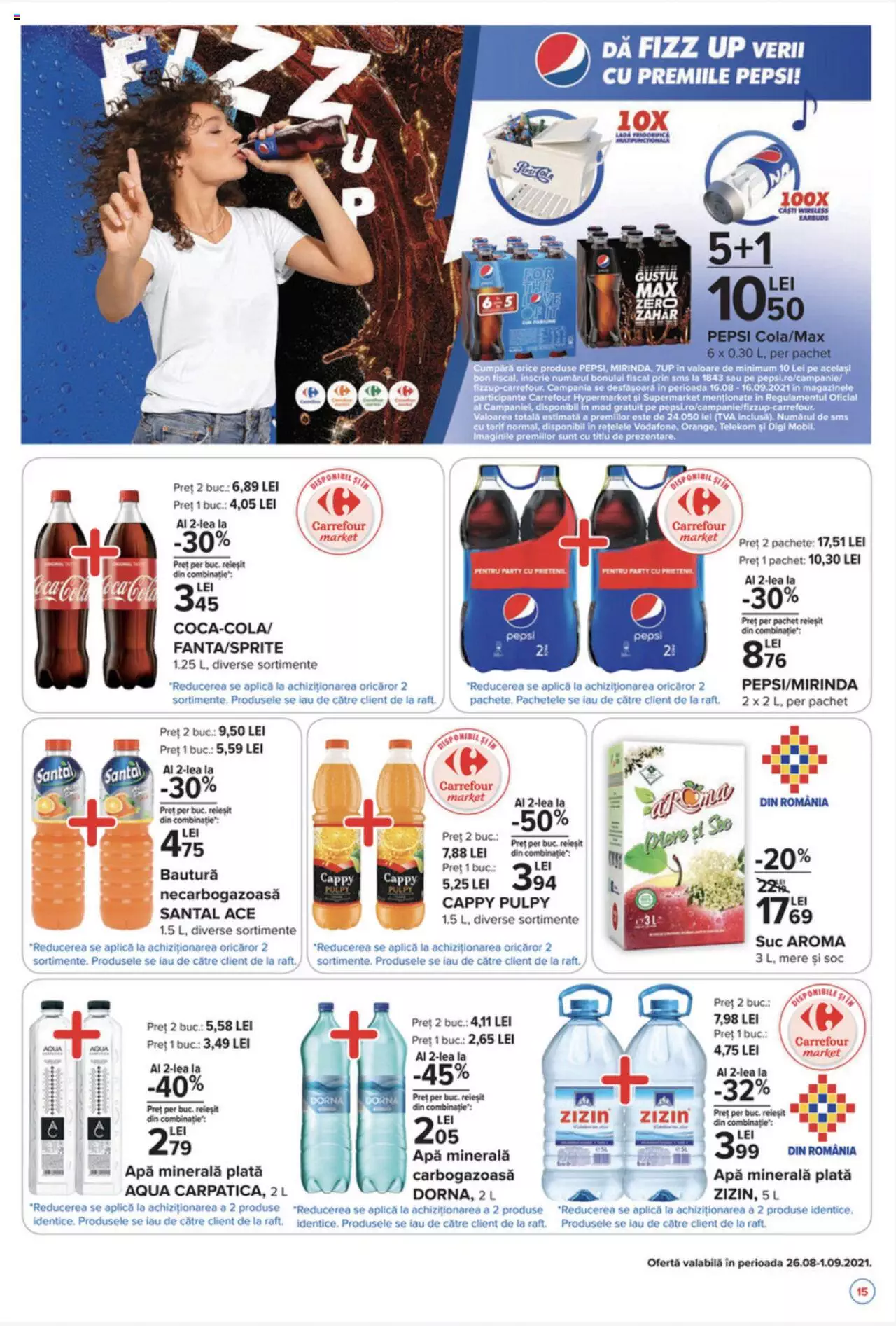 Catalog Carrefour 26 August - 1 Septembrie 2021 | Pagina 15
