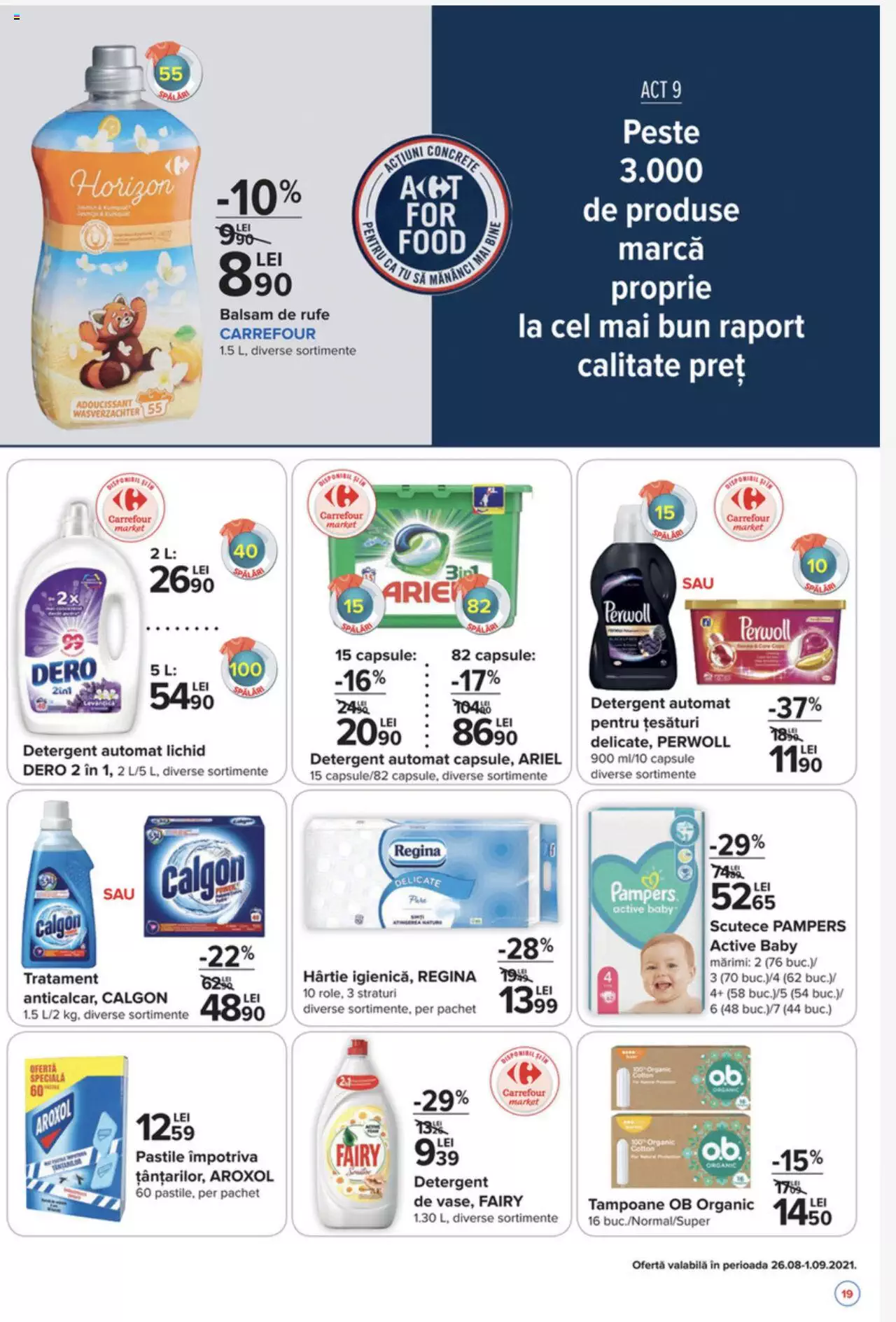 Catalog Carrefour 26 August - 1 Septembrie 2021 | Pagina 19