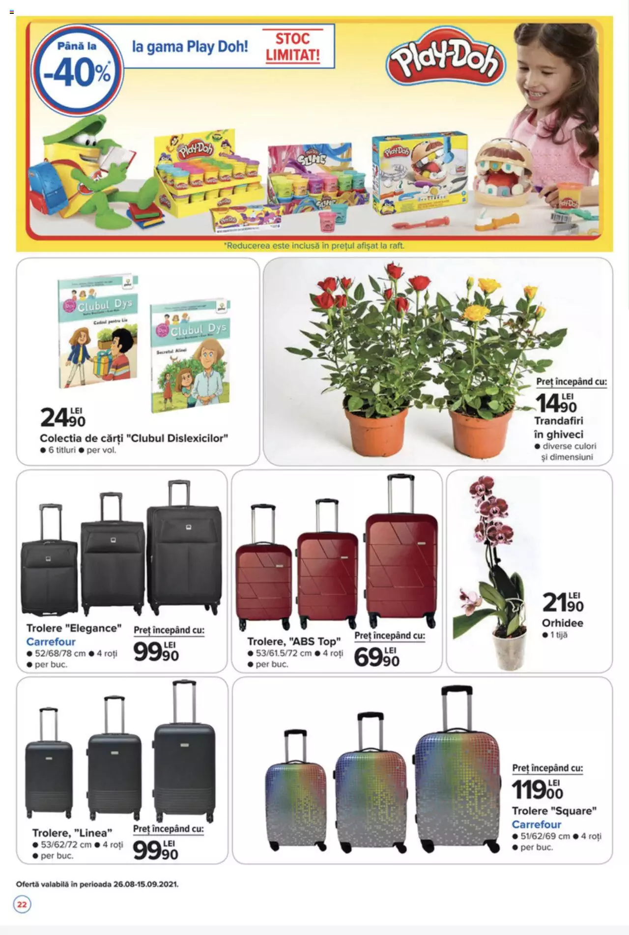 Catalog Carrefour 26 August - 1 Septembrie 2021 | Pagina 22