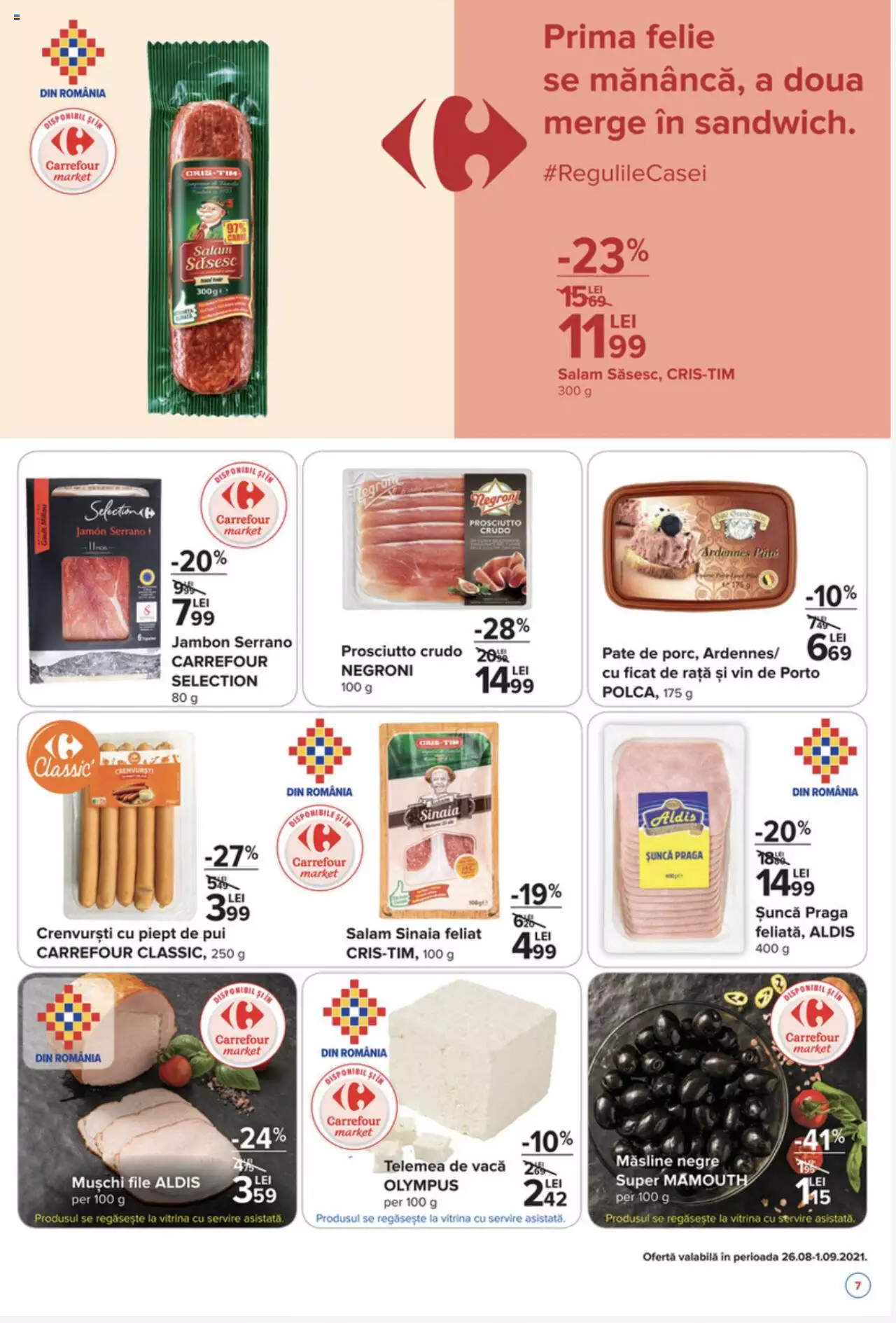 Catalog Carrefour 26 August - 1 Septembrie 2021 | Pagina 7