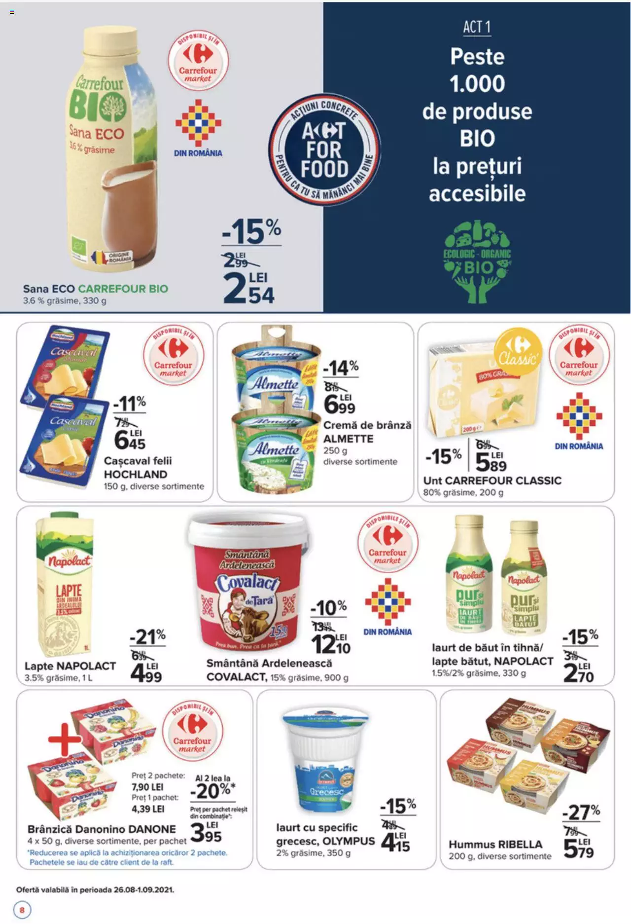 Catalog Carrefour 26 August - 1 Septembrie 2021 | Pagina 8