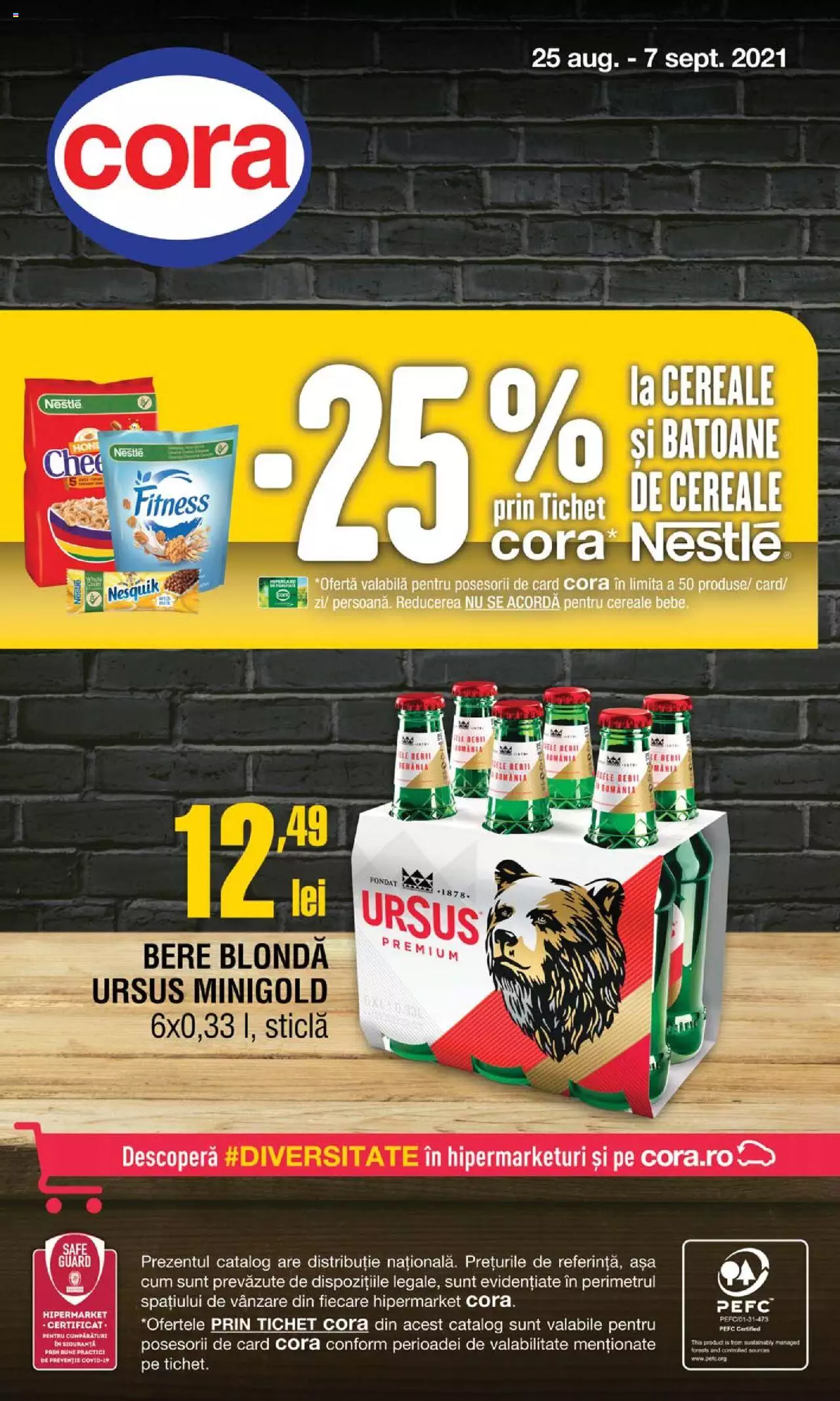 Catalog Cora 25 August - 7 Septembrie 2021 | Pagina 1