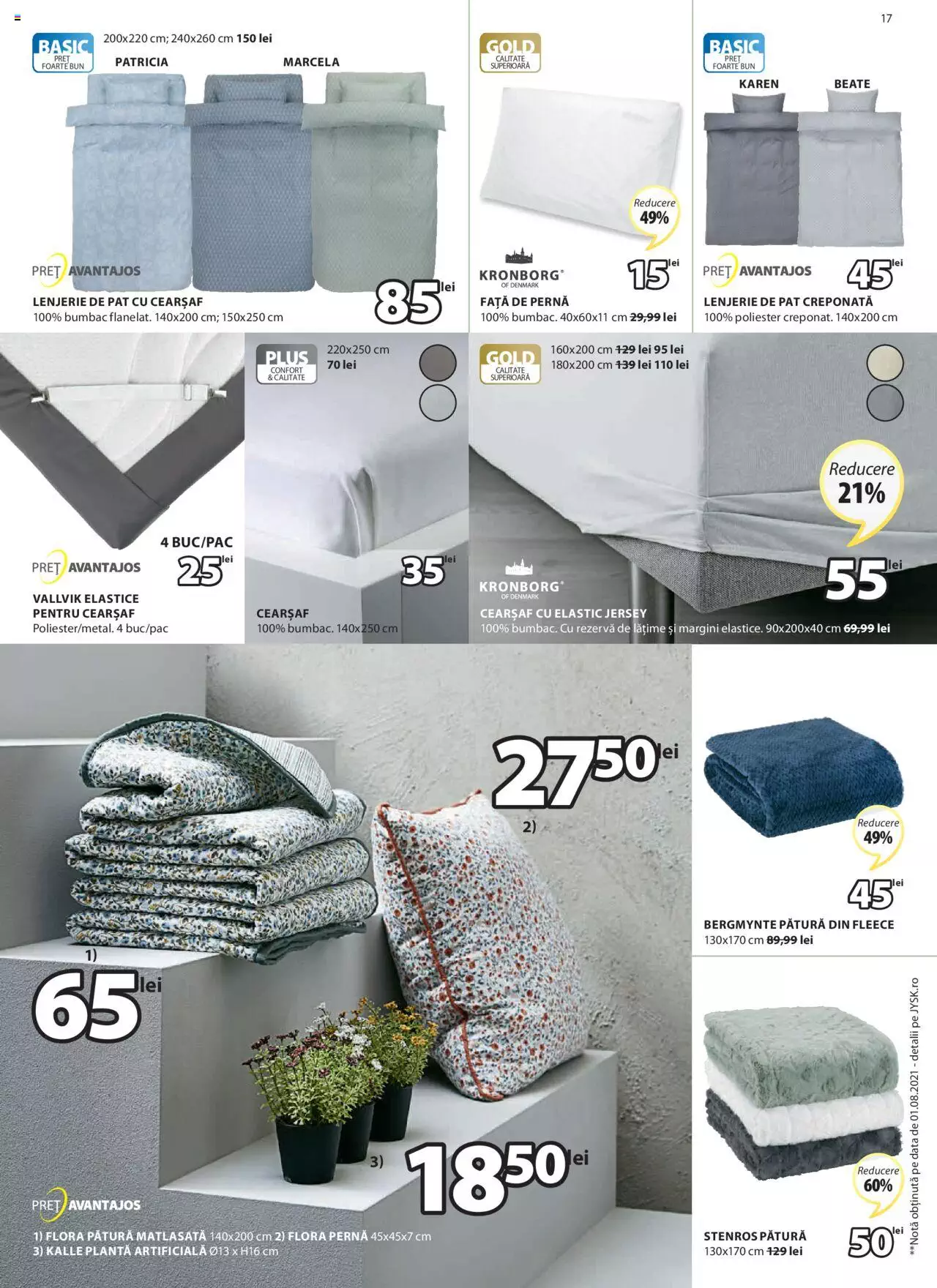 Catalog JYSK 26 August - 22 Septembrie 2021 | Pagina 17