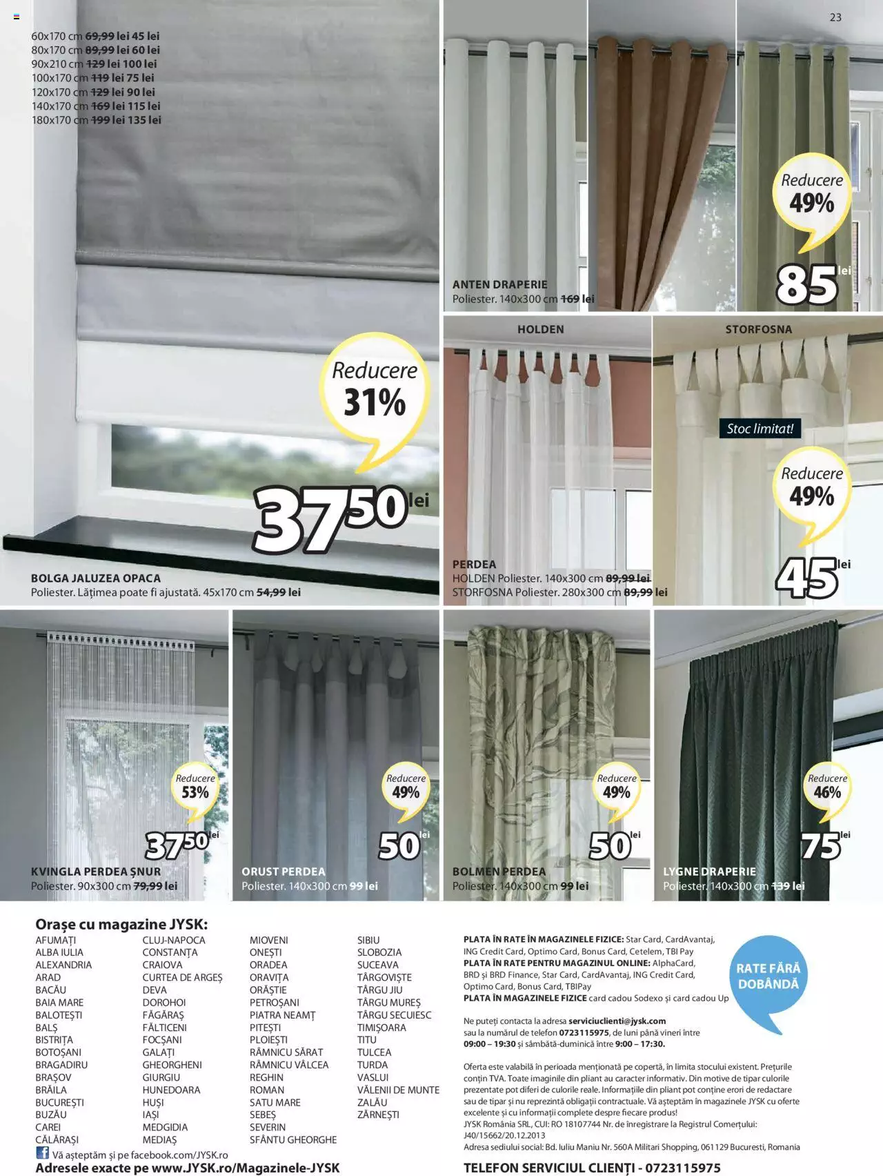 Catalog JYSK 26 August - 22 Septembrie 2021 | Pagina 23