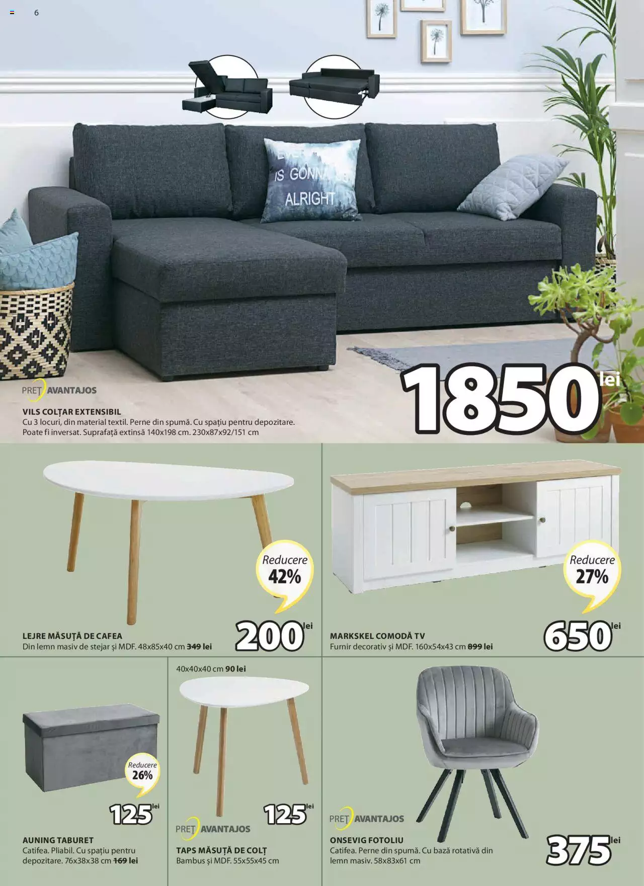 Catalog JYSK 26 August - 22 Septembrie 2021 | Pagina 6