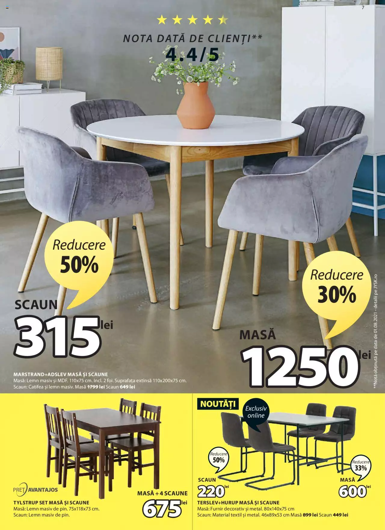 Catalog JYSK 26 August - 22 Septembrie 2021 | Pagina 7