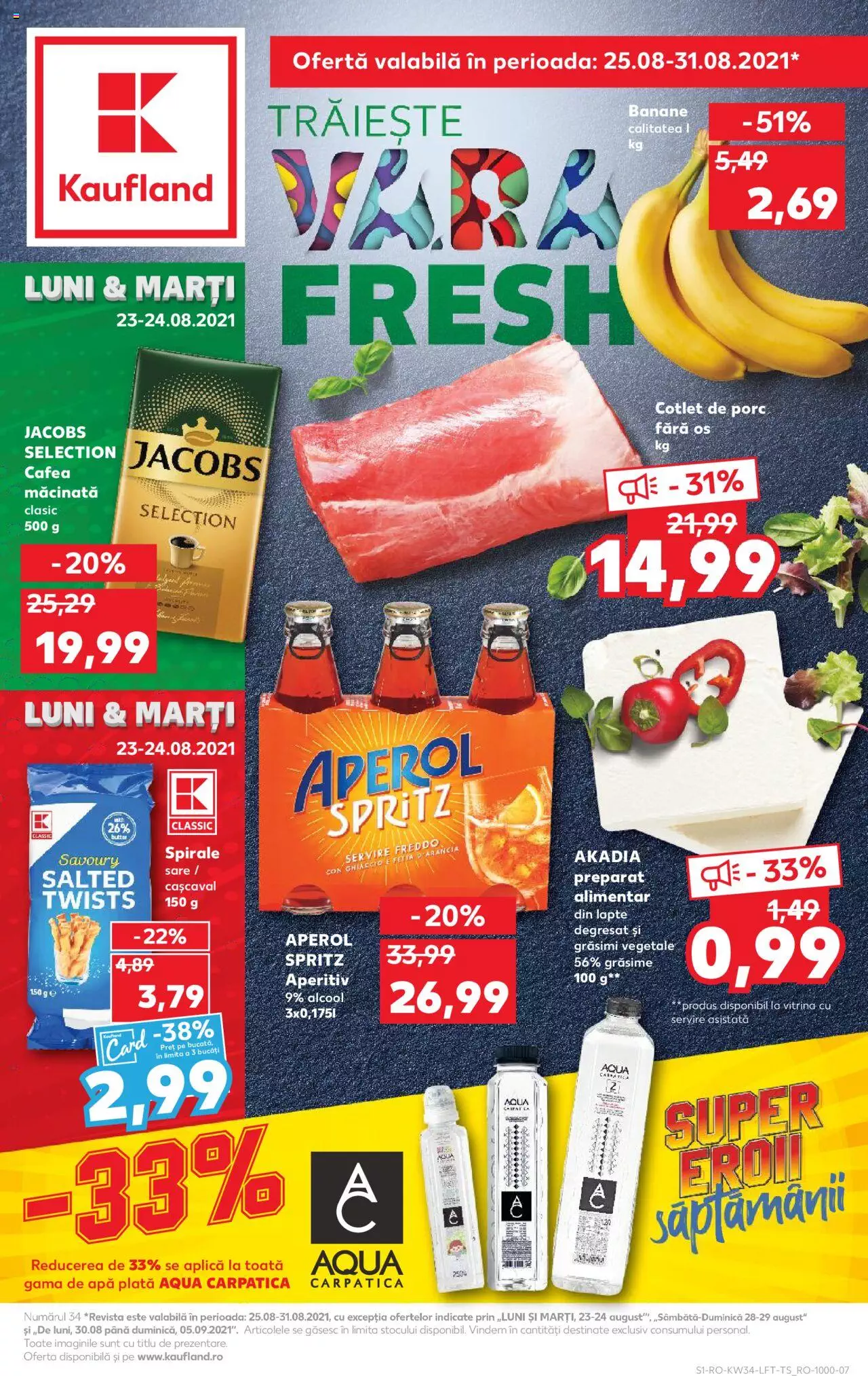 Catalog Kaufland 25 - 31 August 2021 | Pagina 1