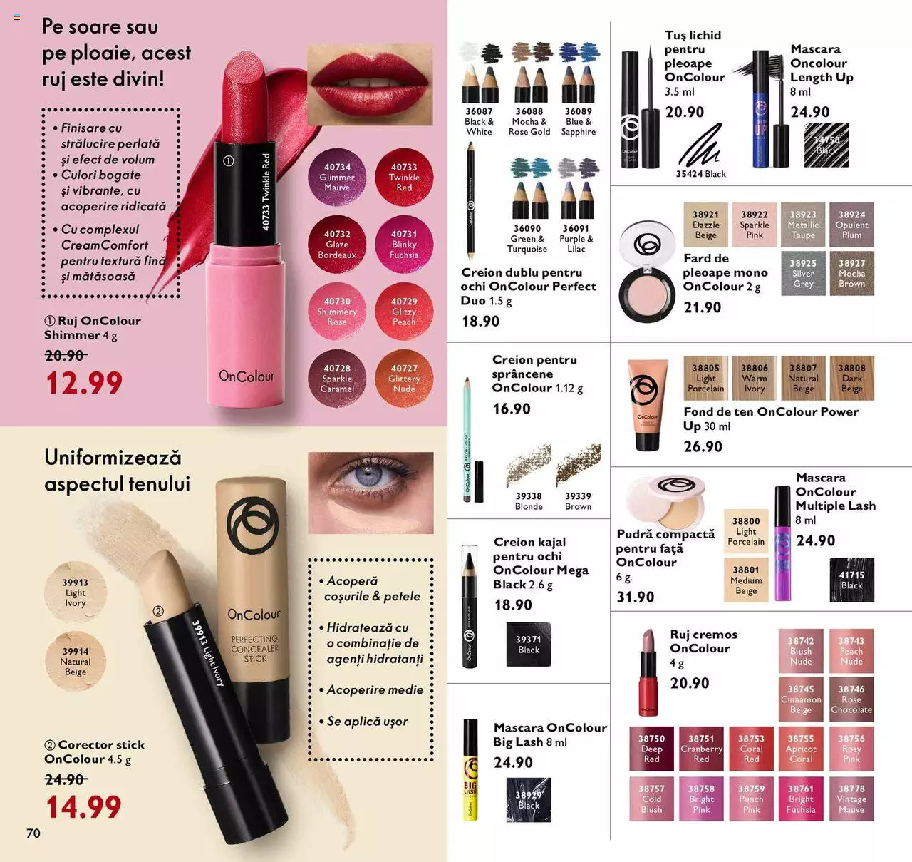 Catalog Oriflame 24 August - 13 Septembrie 2021 | Pagina 70