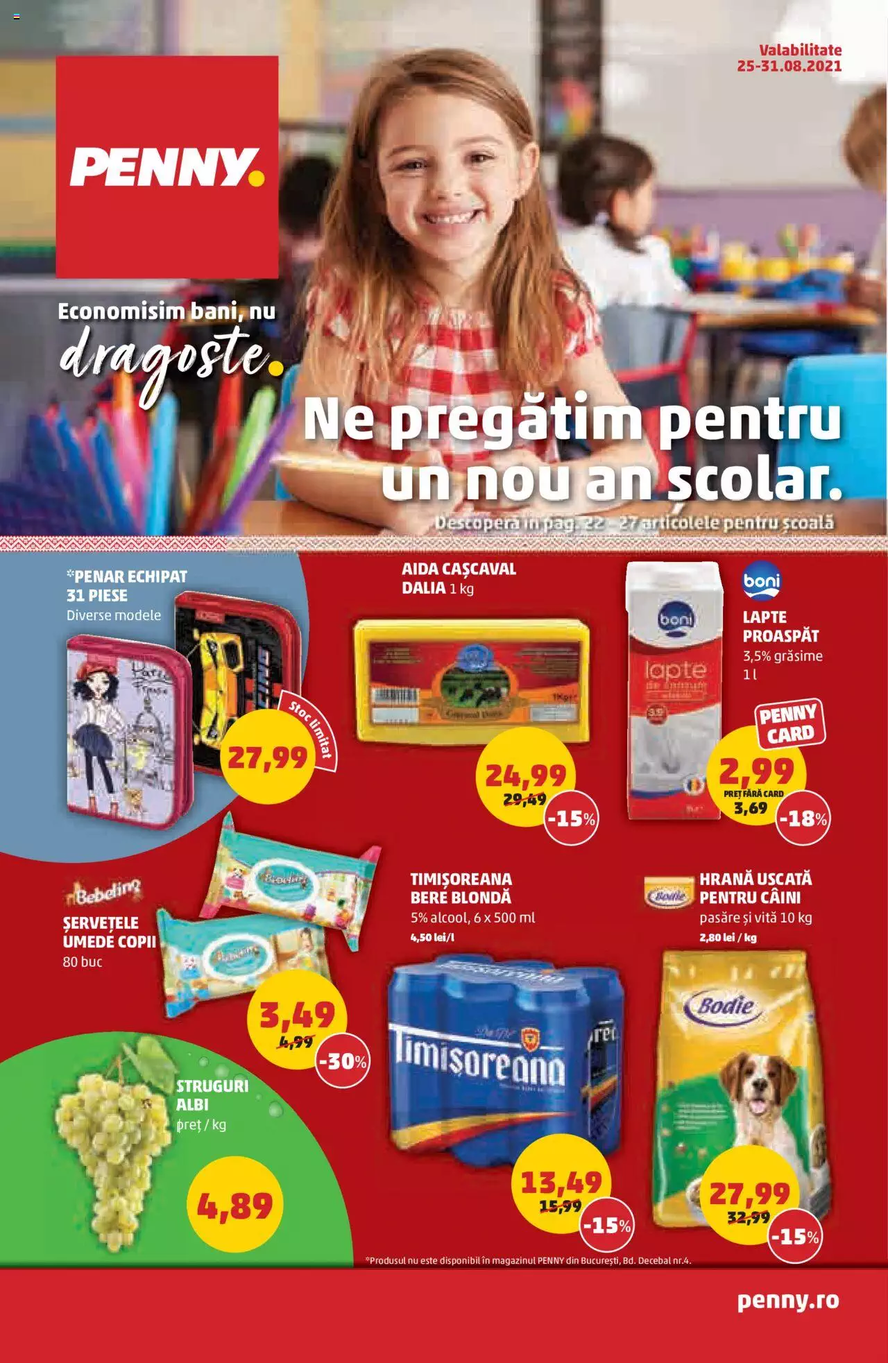 Catalog PENNY Market 25 - 31 August 2021 | Pagina 1