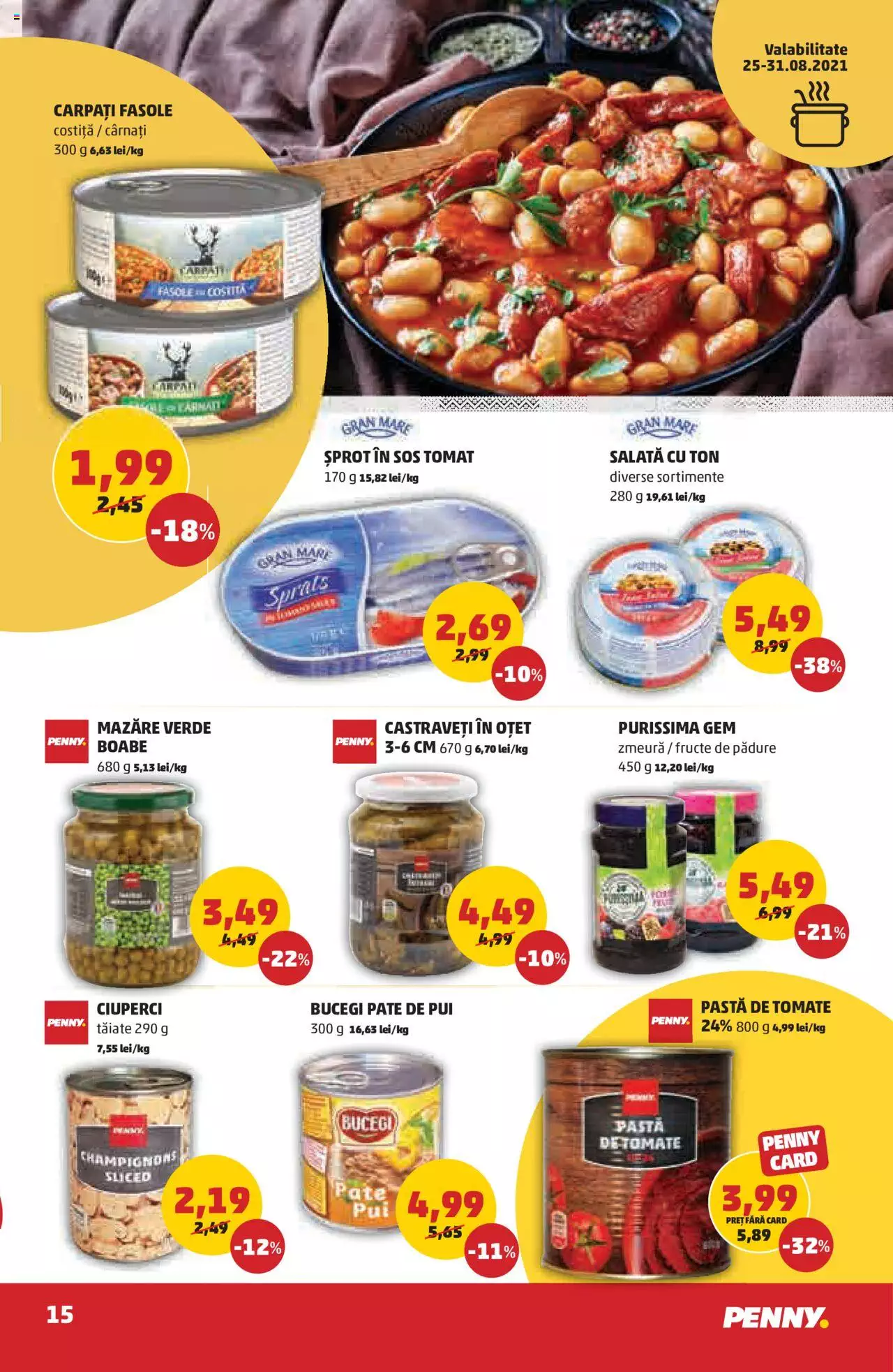 Catalog PENNY Market 25 - 31 August 2021 | Pagina 15