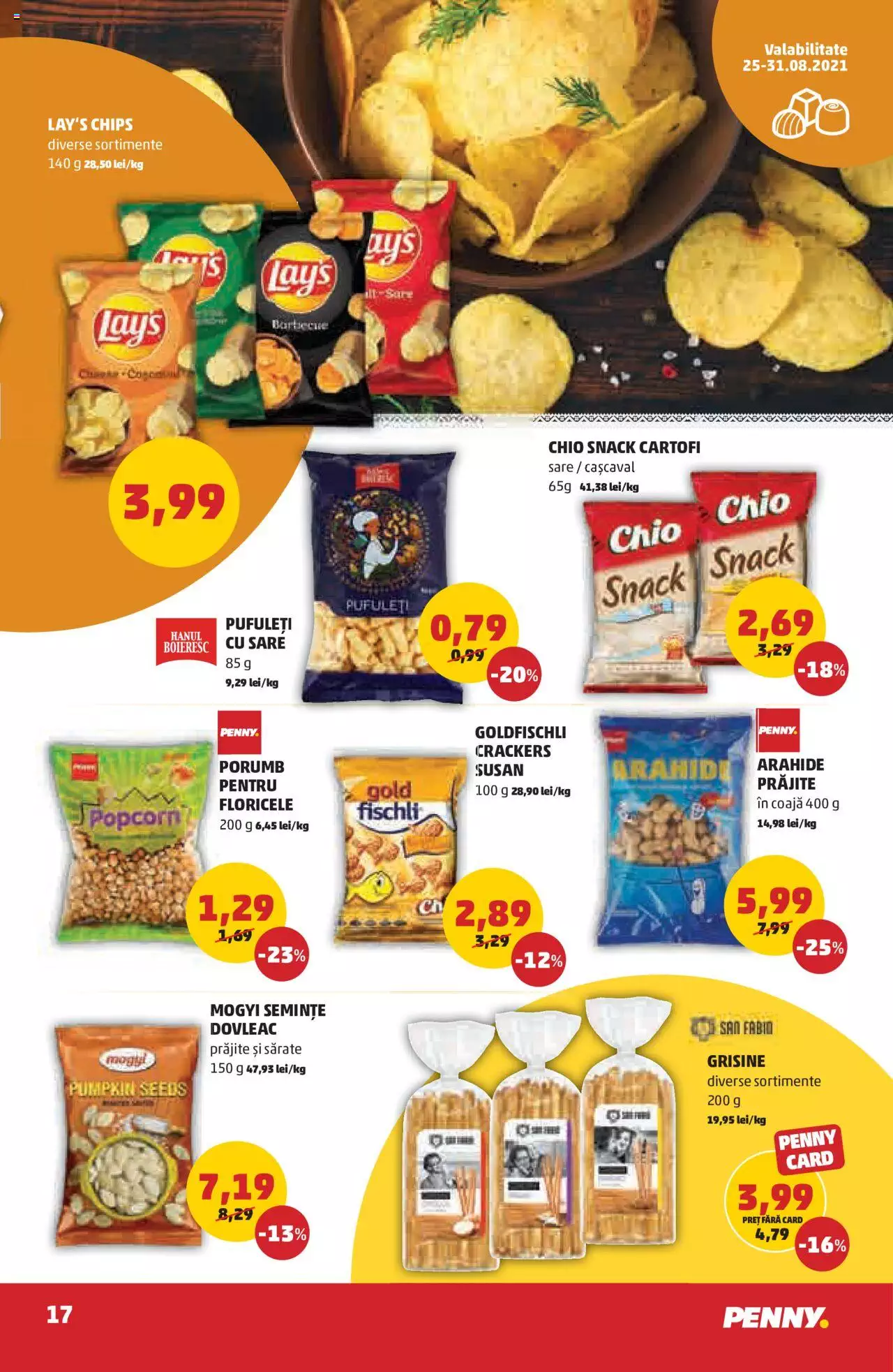 Catalog PENNY Market 25 - 31 August 2021 | Pagina 17