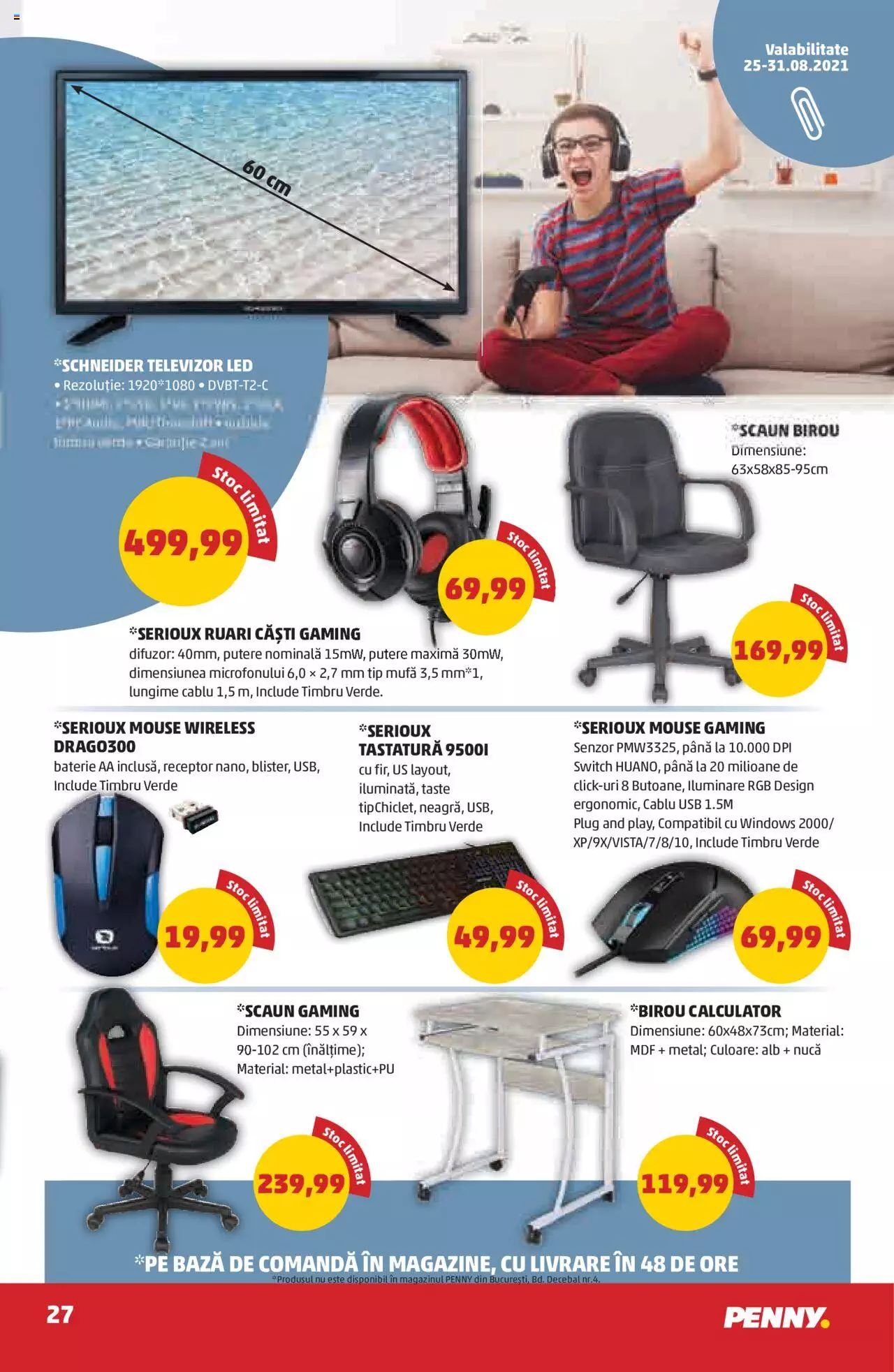 Catalog PENNY Market 25 - 31 August 2021 | Pagina 27