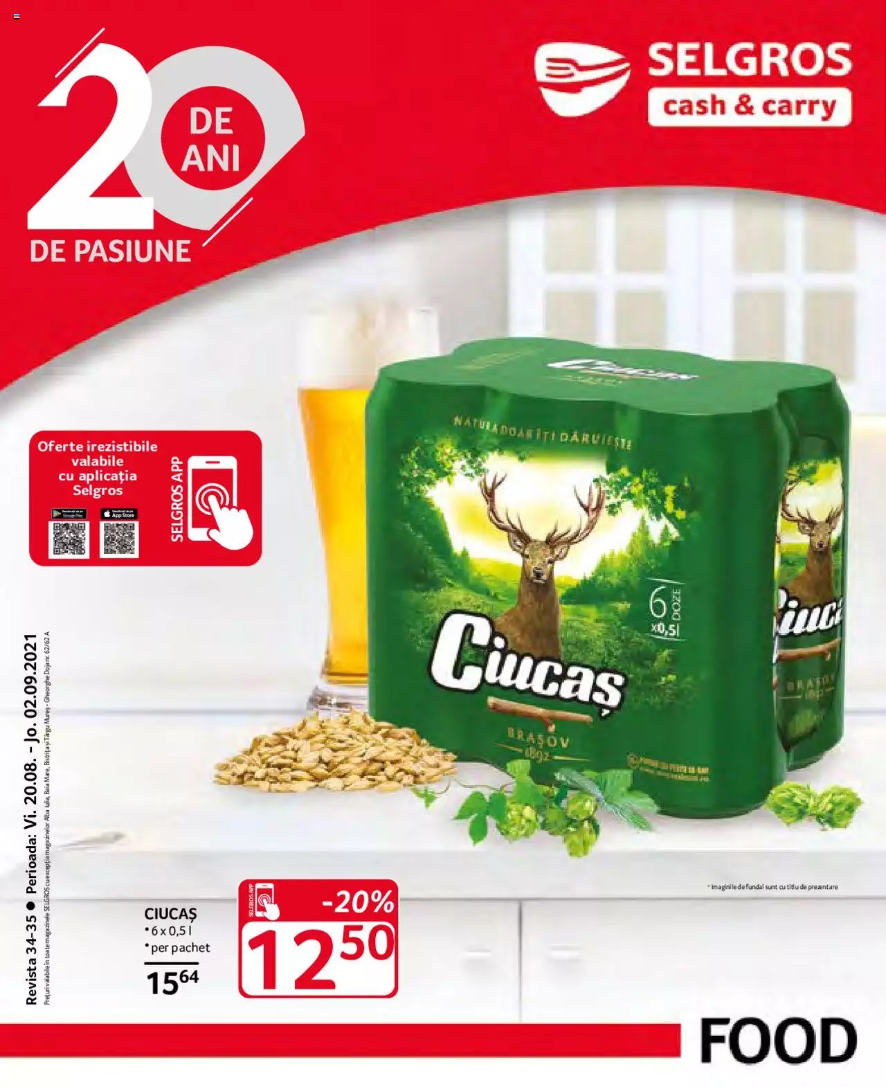Catalog Selgros 20 August - 2 Septembrie 2021 | Pagina 1