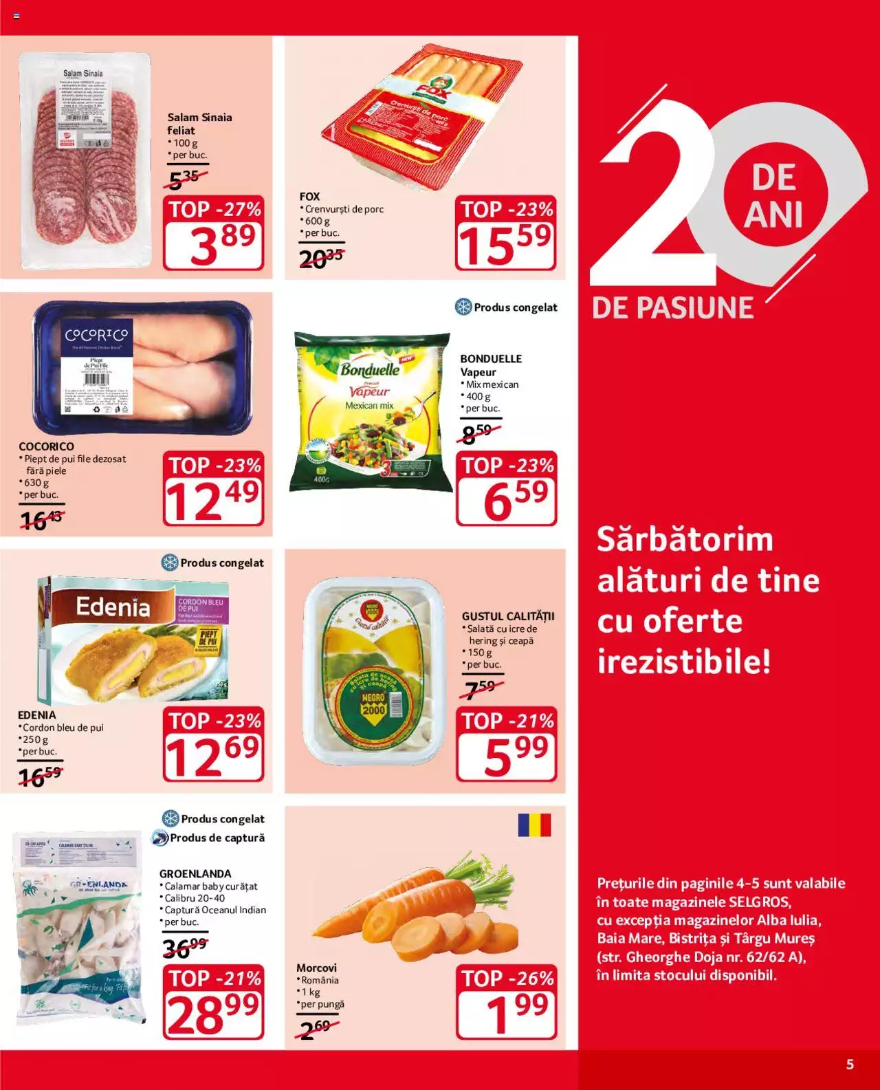 Catalog Selgros 20 August - 2 Septembrie 2021 | Pagina 5