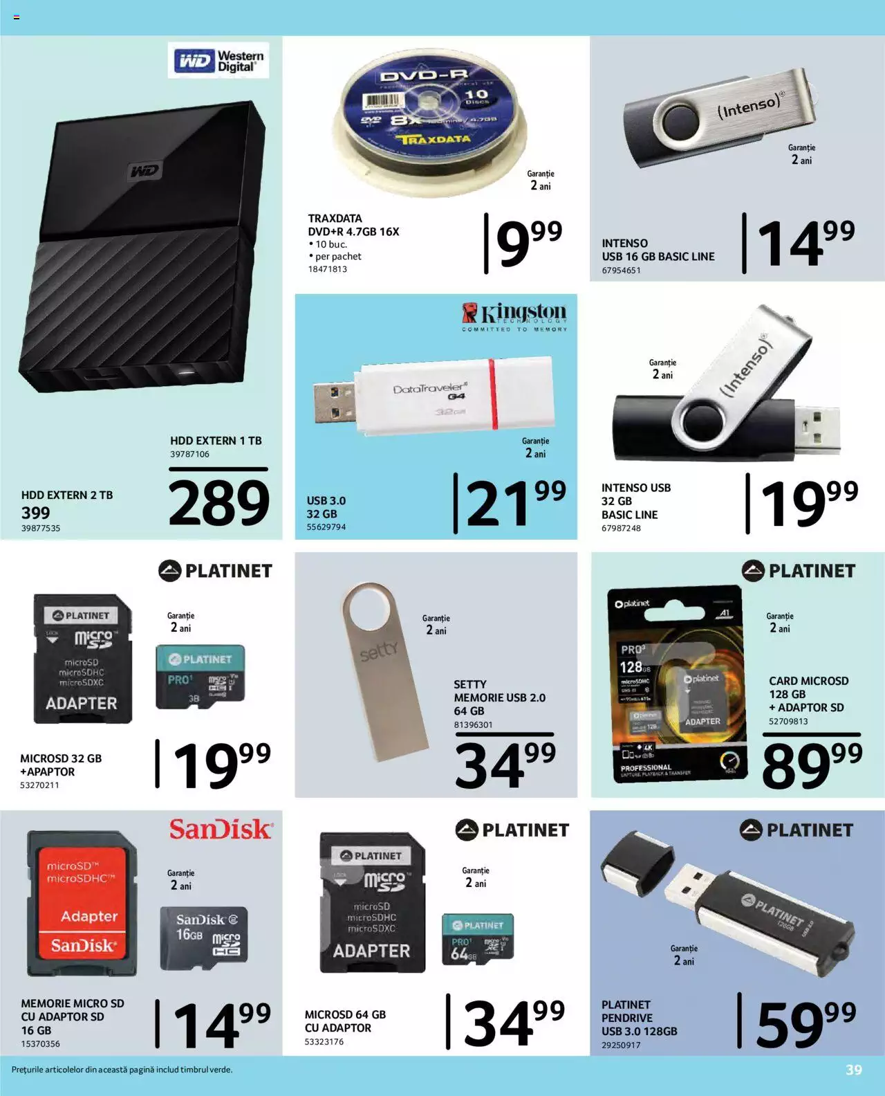 Catalog Selgros 27 August - 26 Septembrie 2021 | Pagina 39