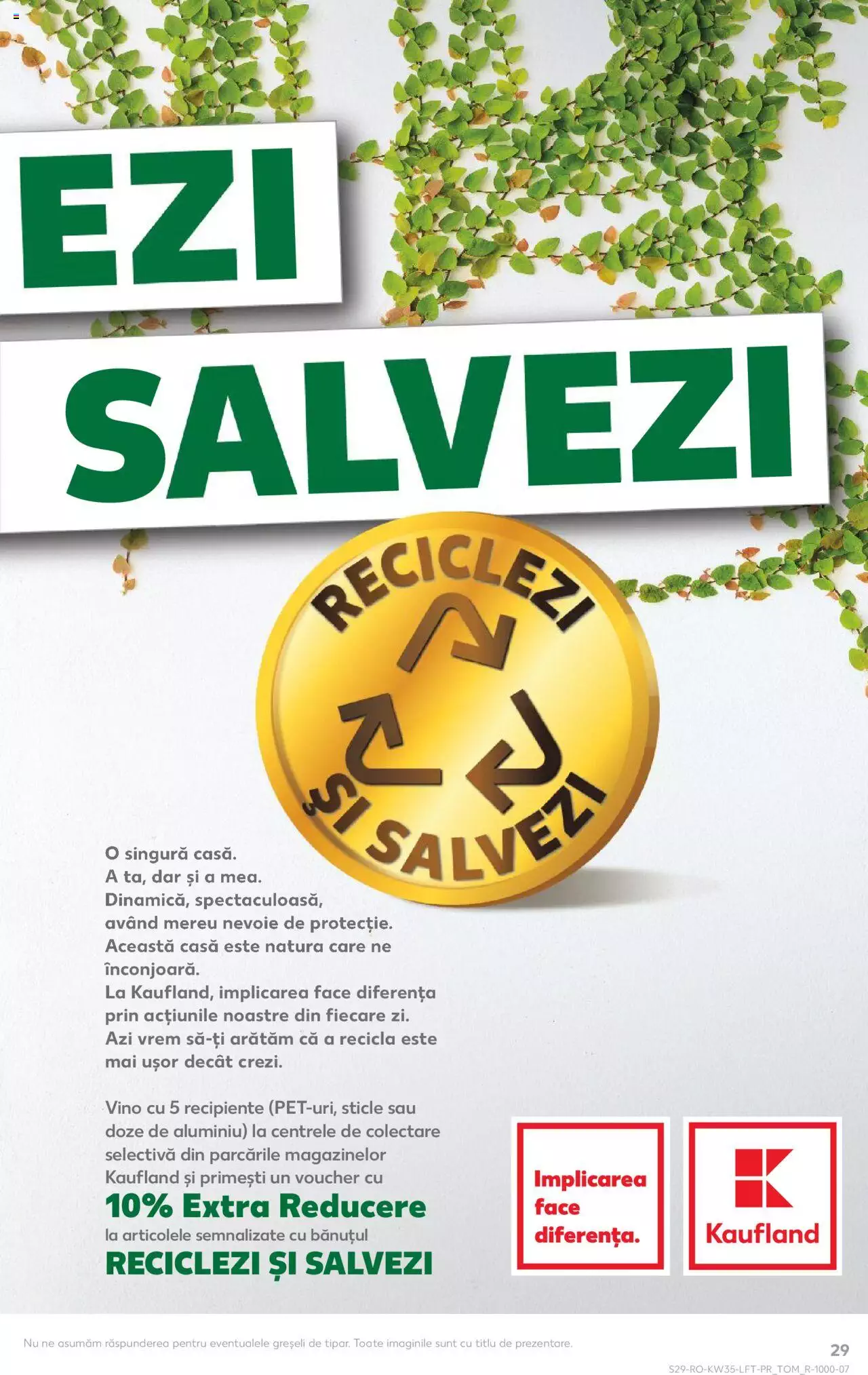 Catalog Kaufland 1 Septembrie - 7 Octombrie 2021 | Pagina 29