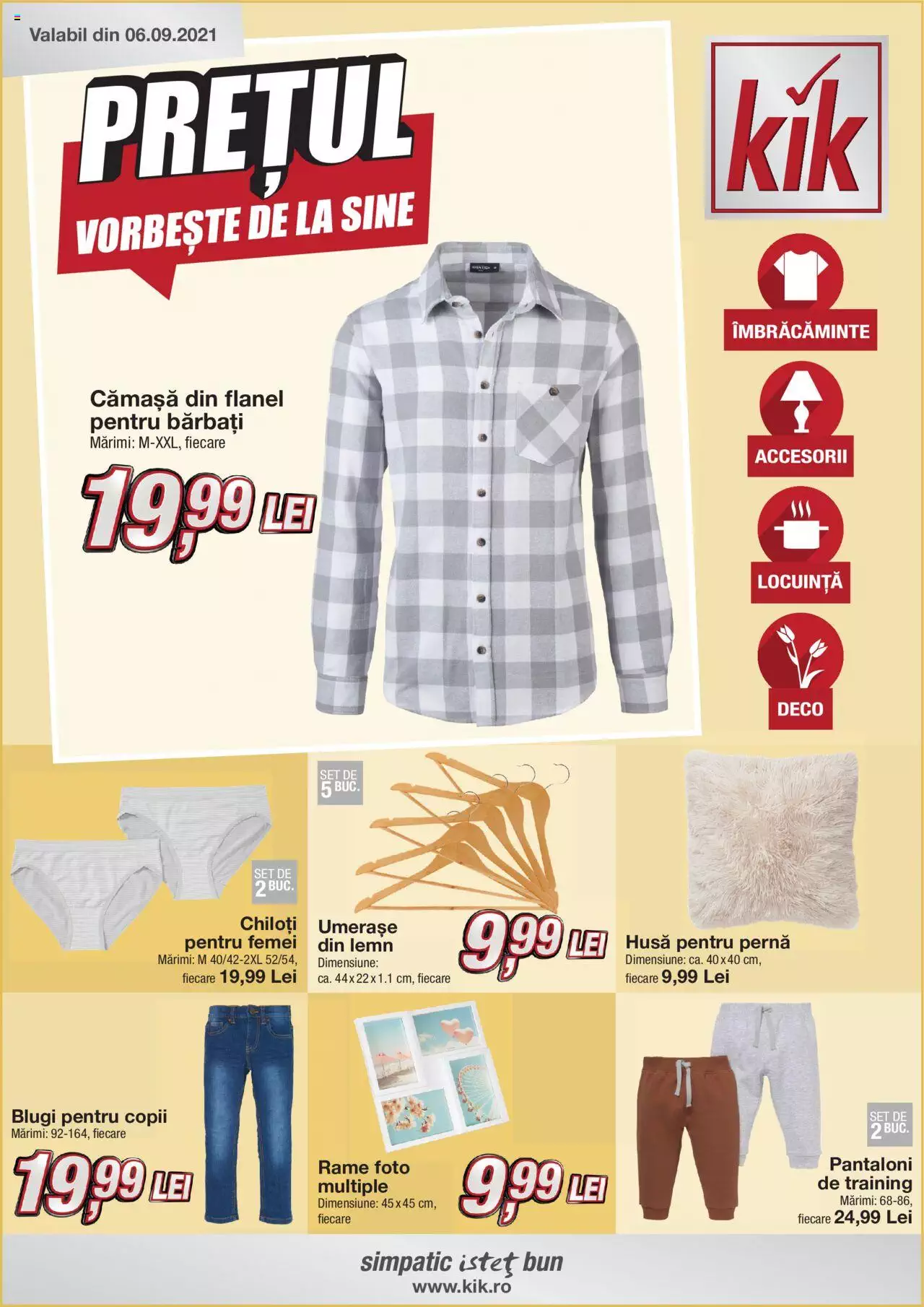 Catalog Kik 6 - 12 Septembrie 2021 | Pagina 1