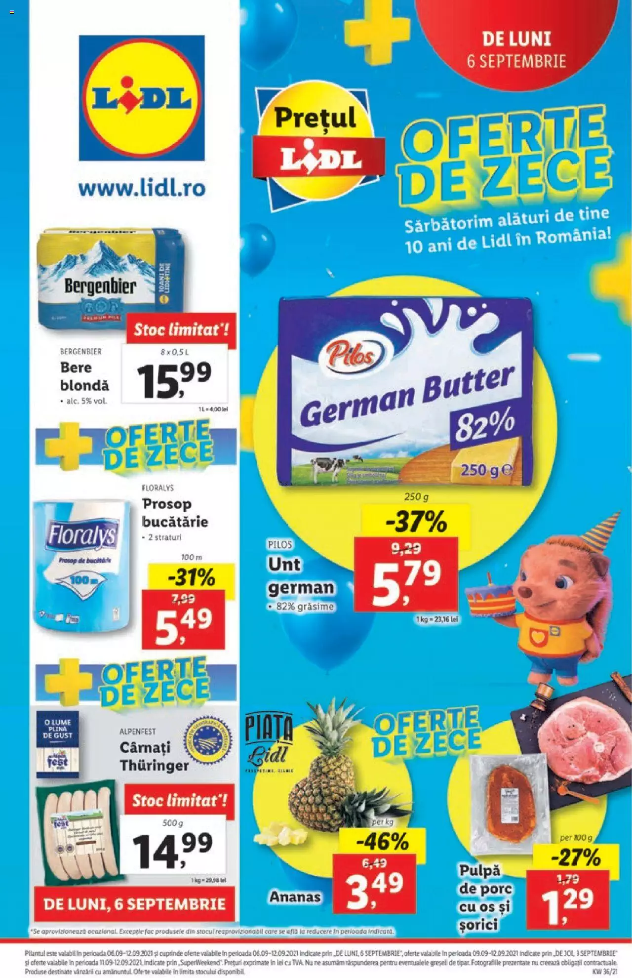 Catalog LIDL 6 - 12 Septembrie 2021 | Pagina 1