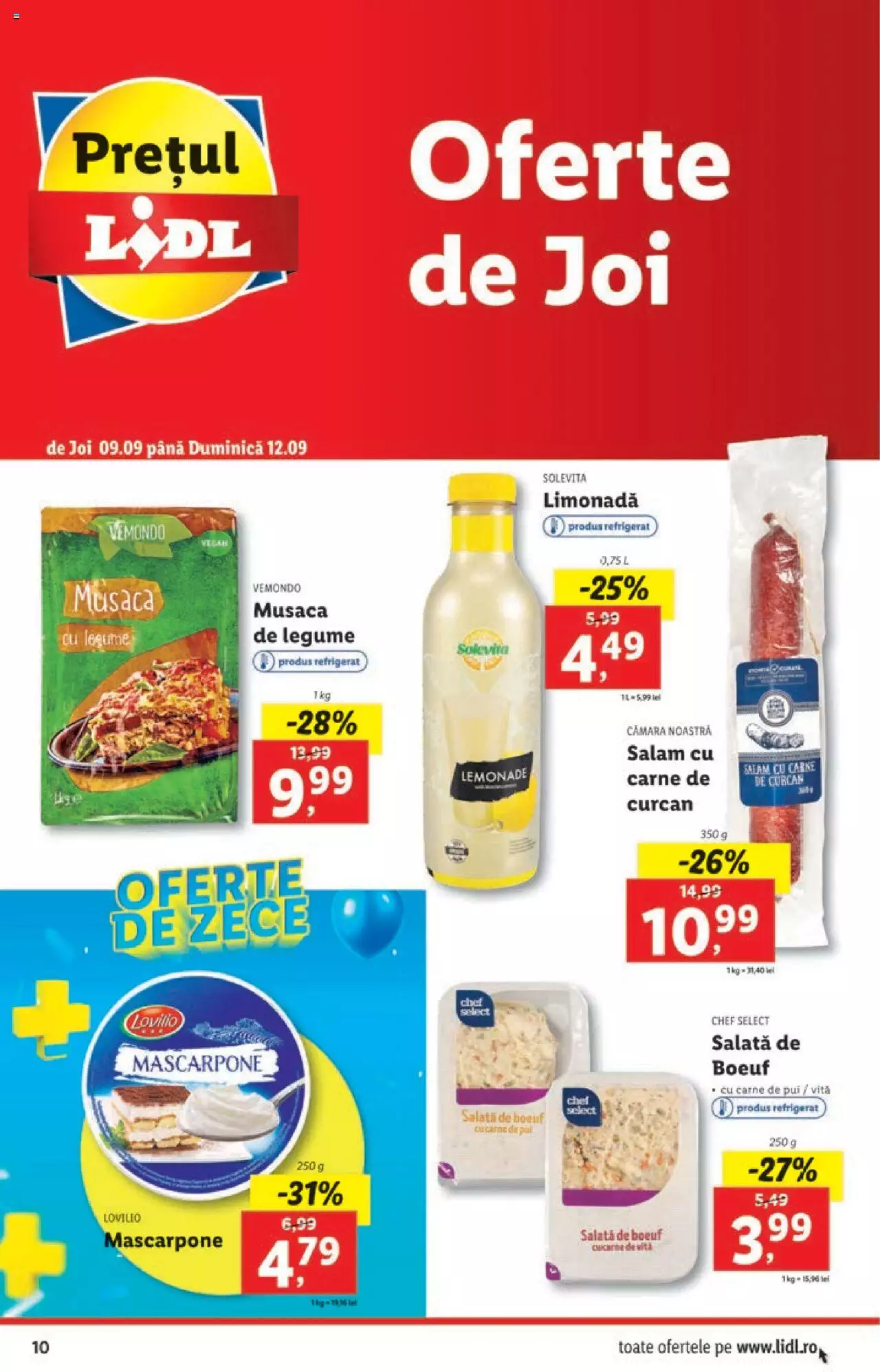 Catalog LIDL 6 - 12 Septembrie 2021 | Pagina 10