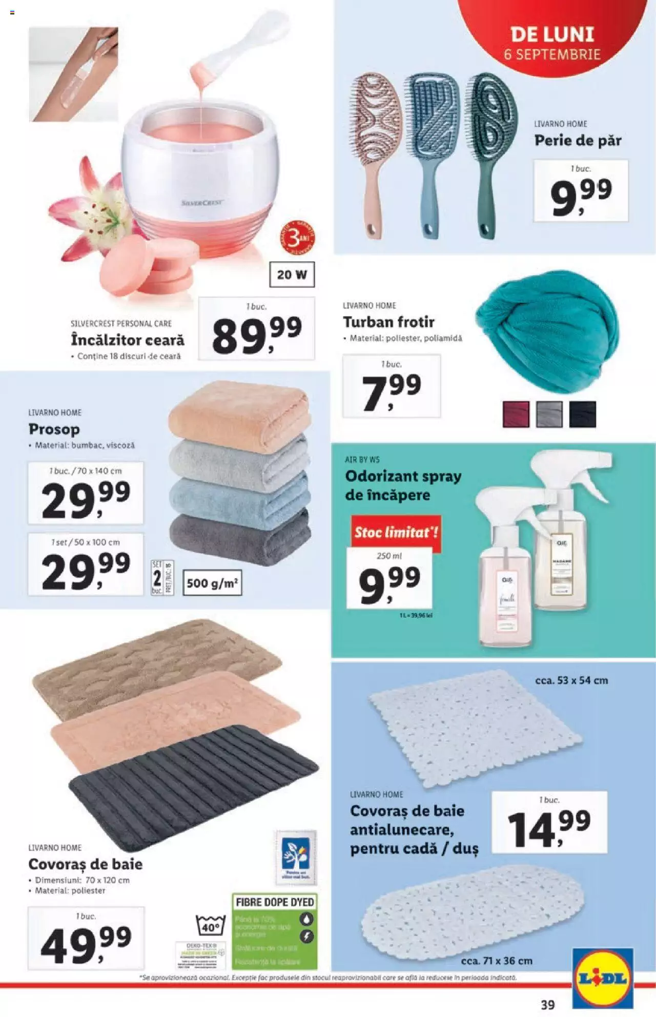 Catalog LIDL 6 - 12 Septembrie 2021 | Pagina 39