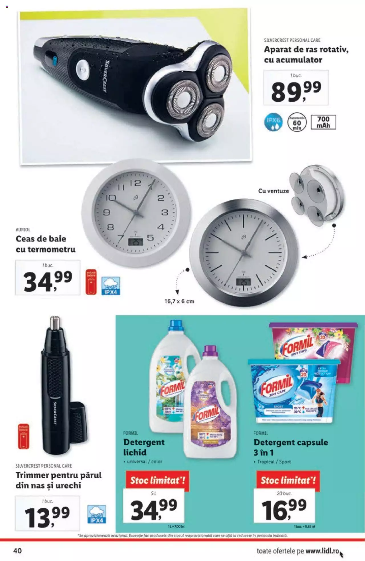 Catalog LIDL 6 - 12 Septembrie 2021 | Pagina 40