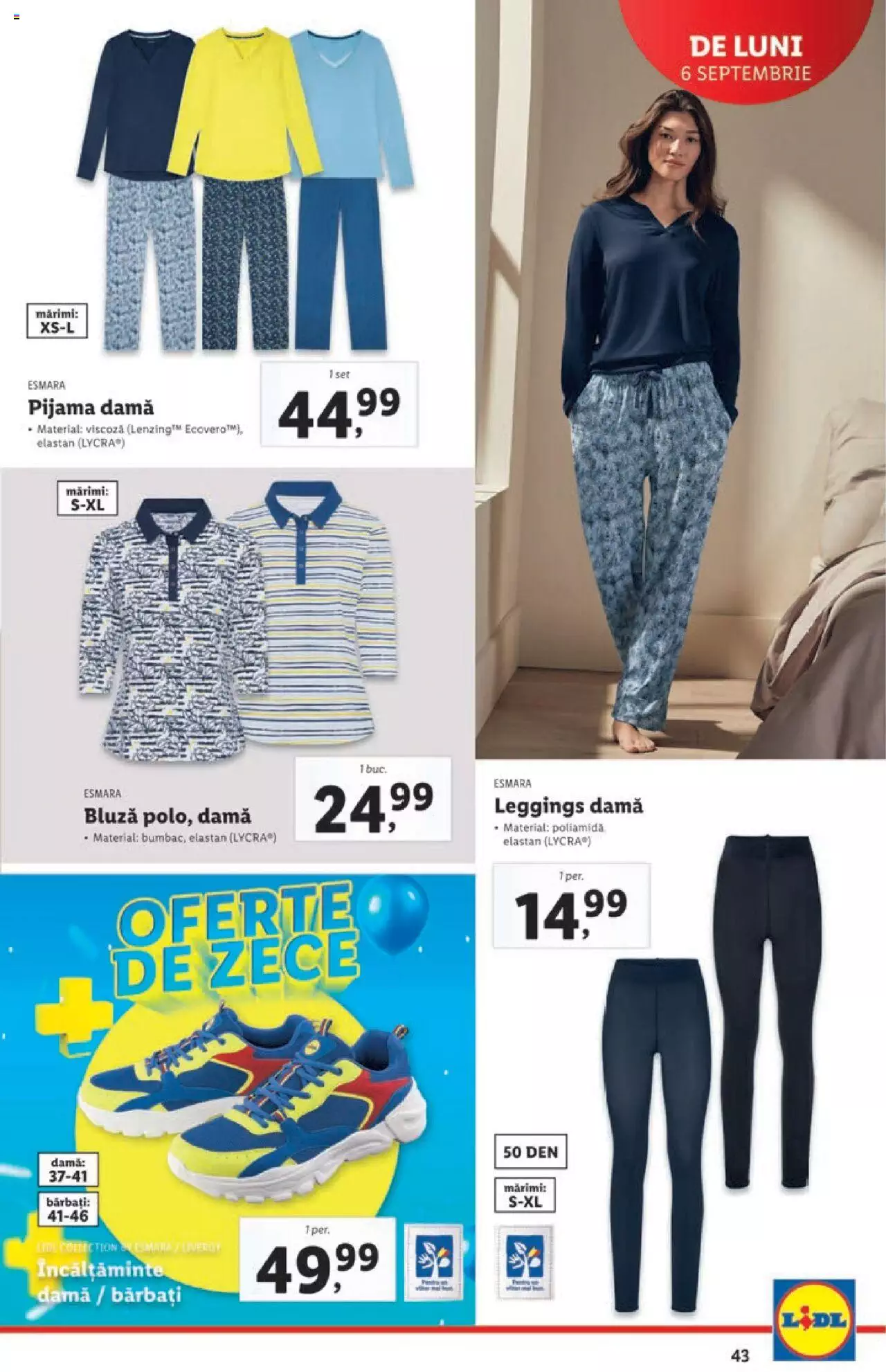 Catalog LIDL 6 - 12 Septembrie 2021 | Pagina 43