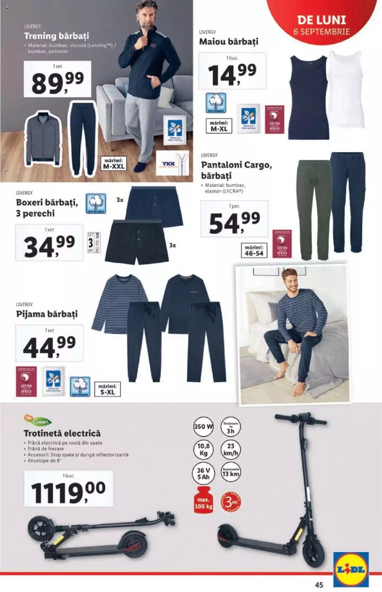 Catalog LIDL 6 - 12 Septembrie 2021 | Pagina 45