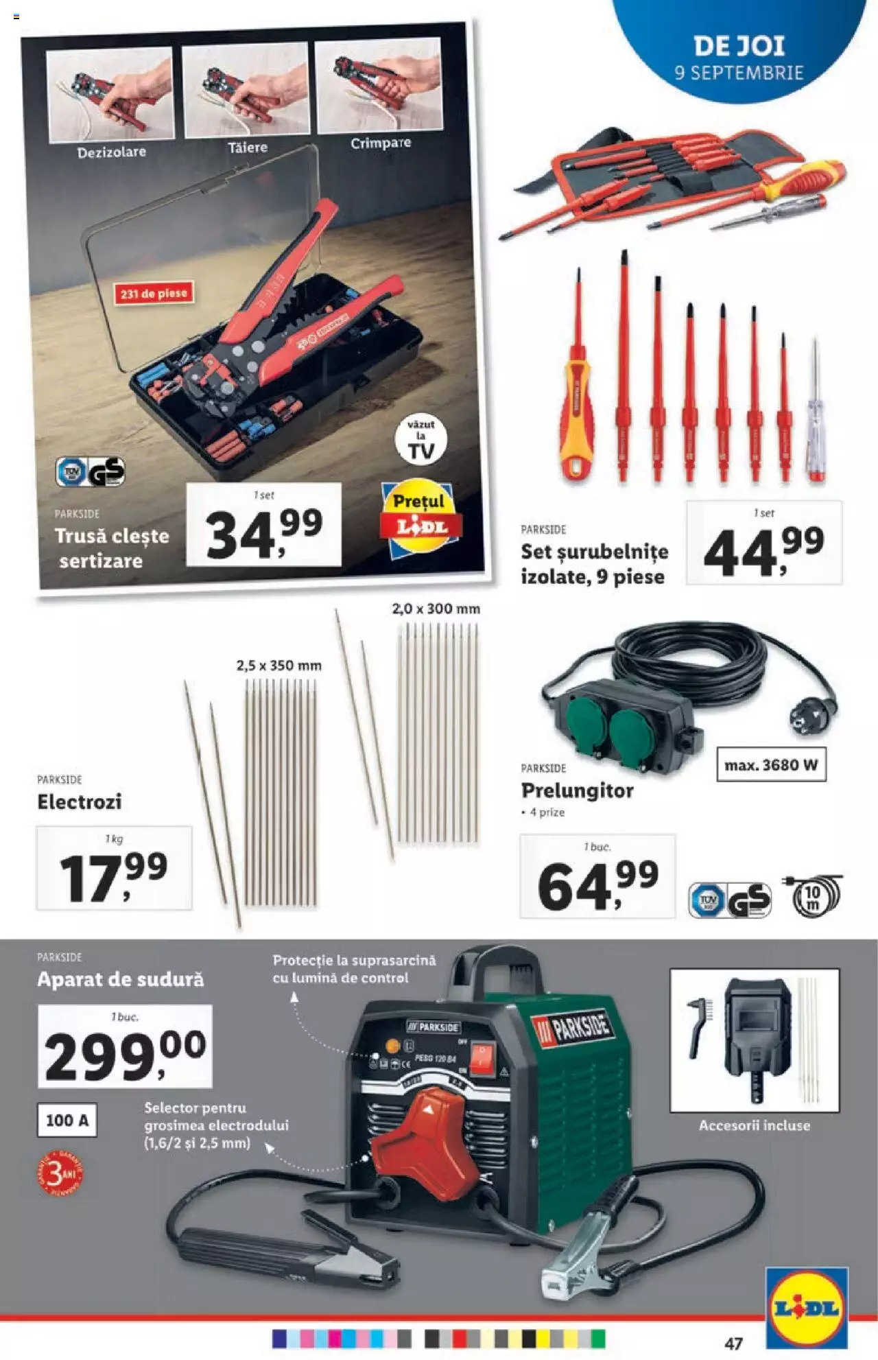 Catalog LIDL 6 - 12 Septembrie 2021 | Pagina 47