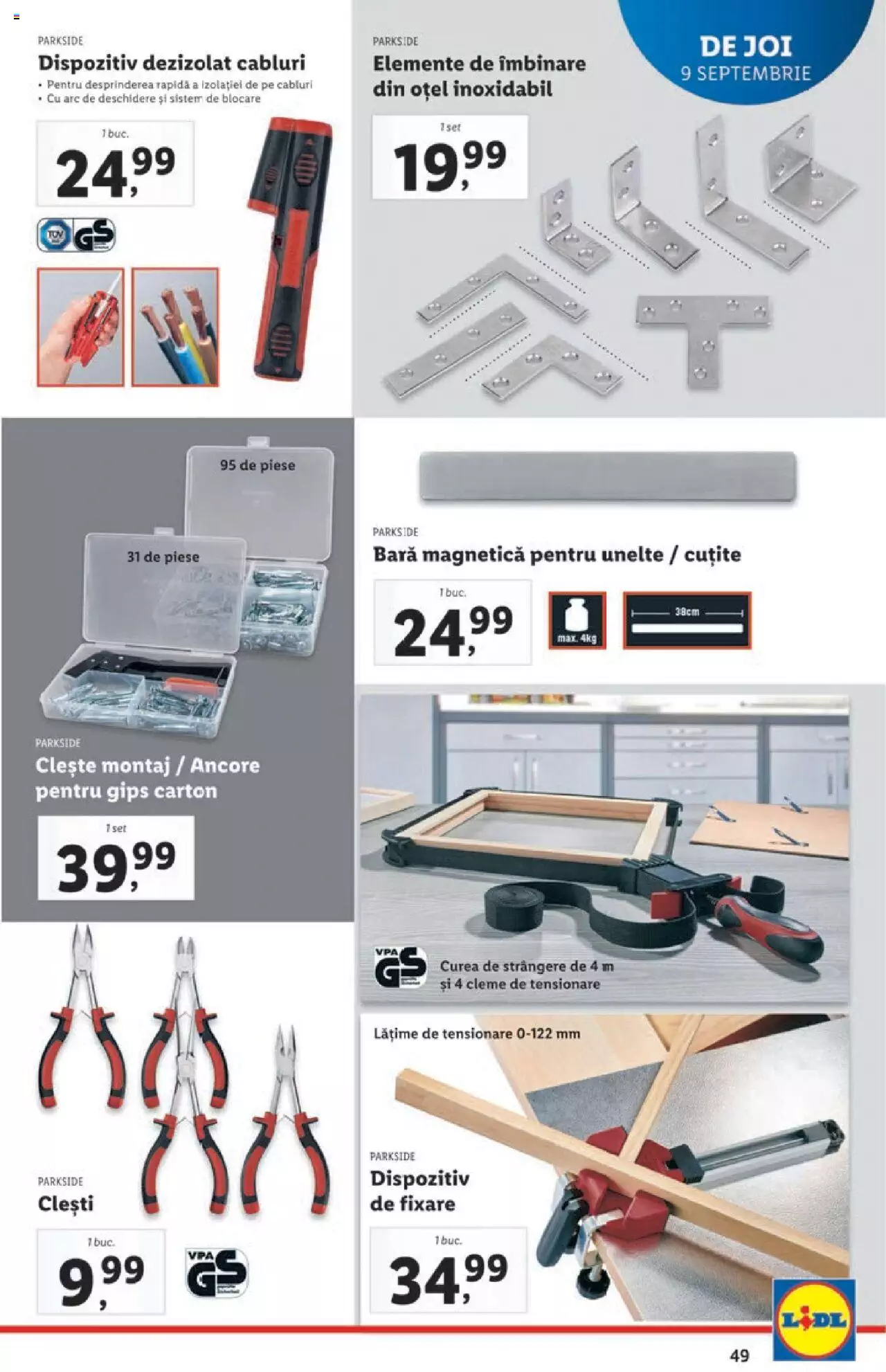 Catalog LIDL 6 - 12 Septembrie 2021 | Pagina 49