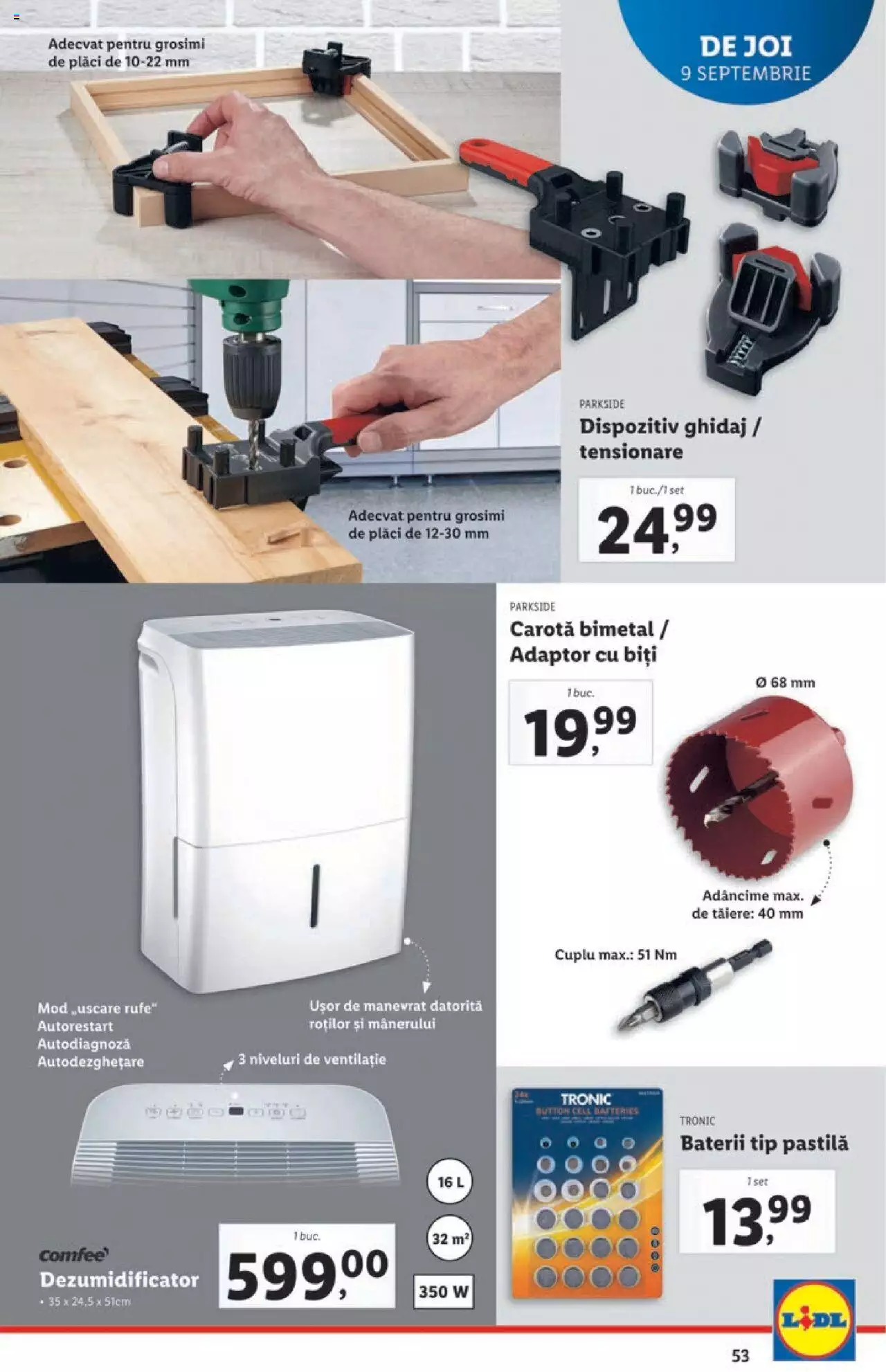 Catalog LIDL 6 - 12 Septembrie 2021 | Pagina 53