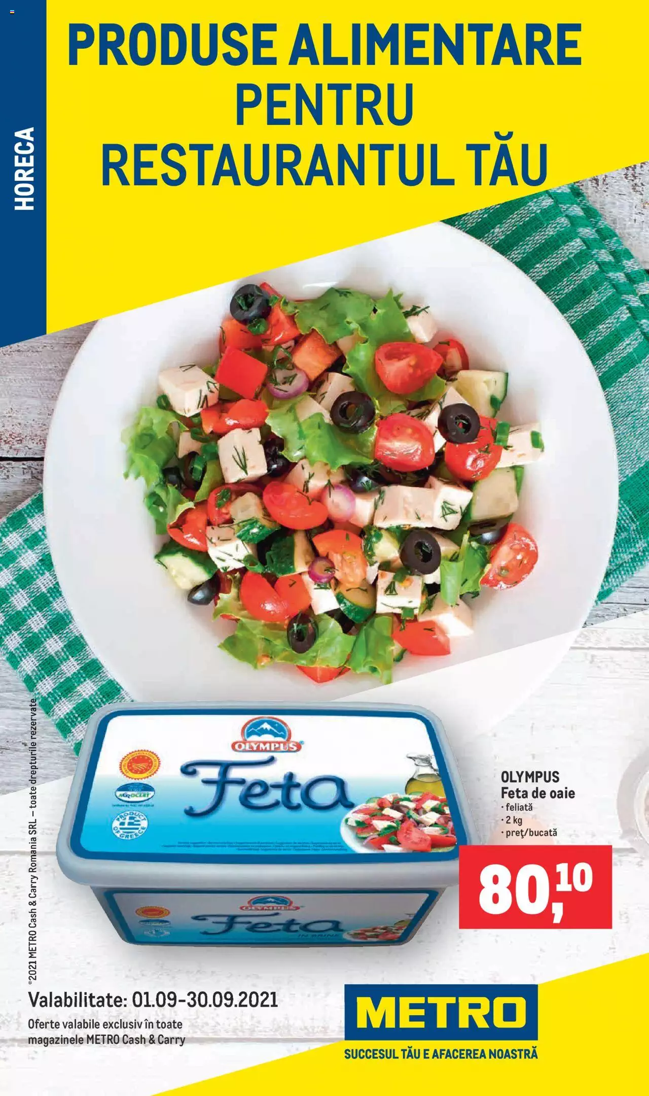 Catalog METRO 1 - 30 Septembrie 2021 | Pagina 1