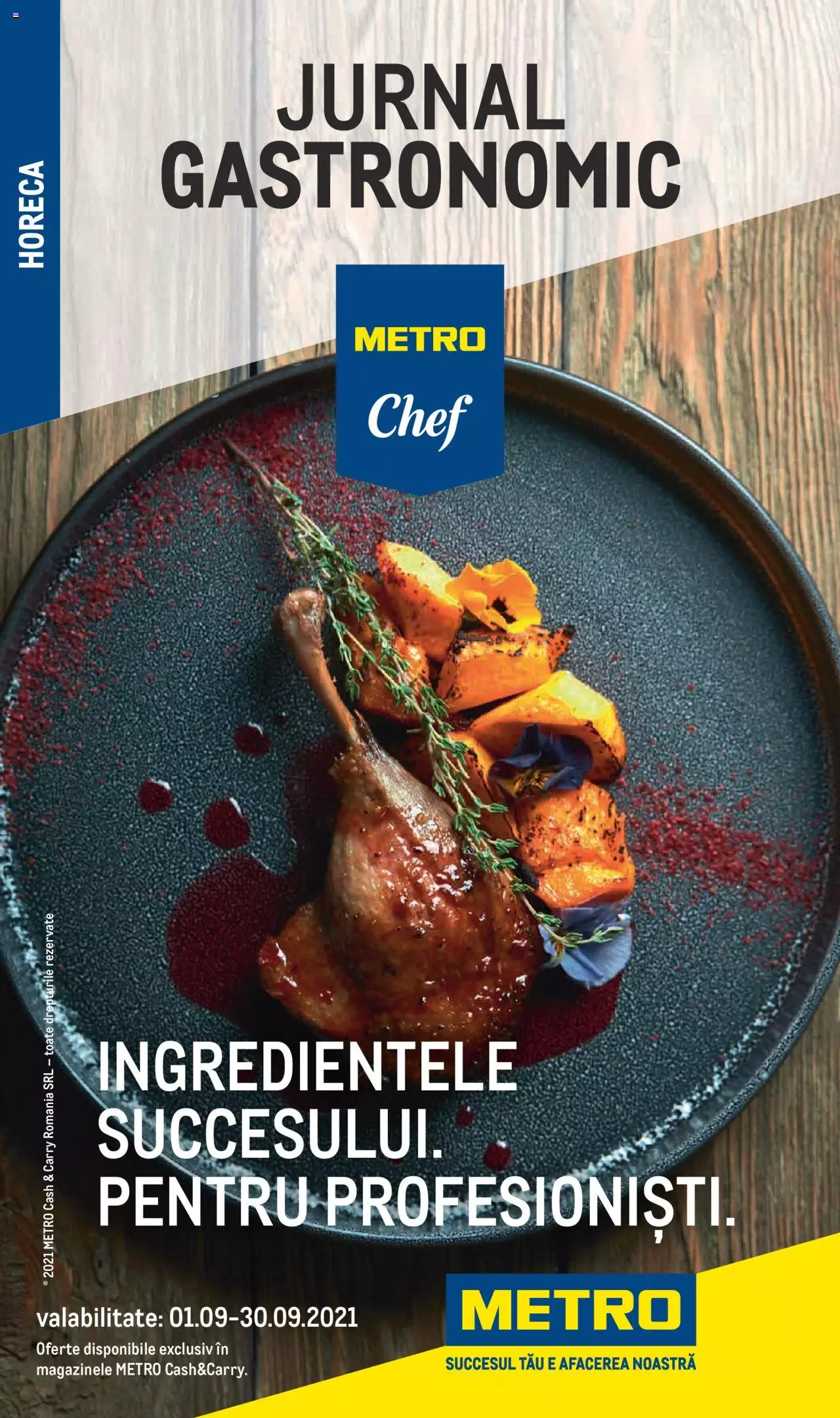 Catalog METRO 1 - 30 Septembrie 2021 | Pagina 1