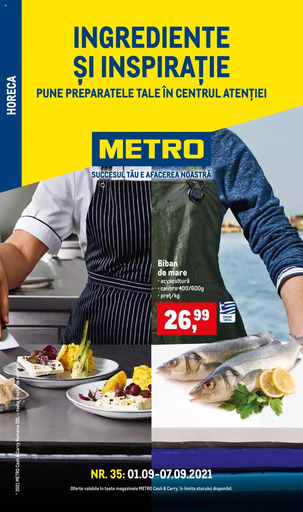 Catalog METRO 1 - 7 Septembrie 2021 | Pagina 1