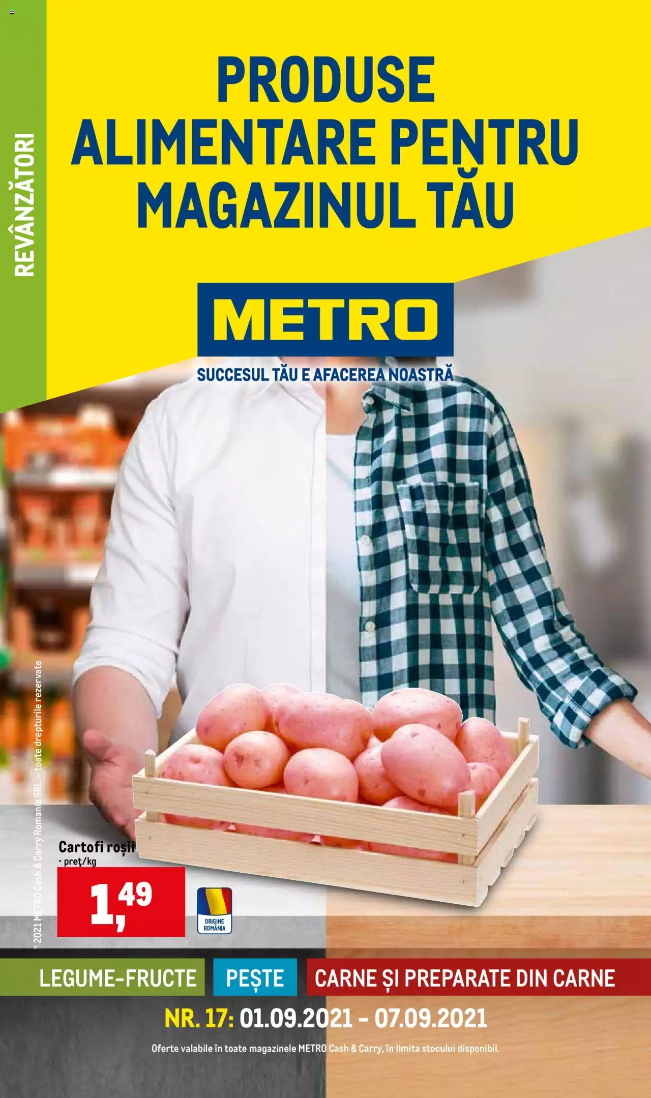Catalog METRO 1 - 7 Septembrie 2021 | Pagina 1