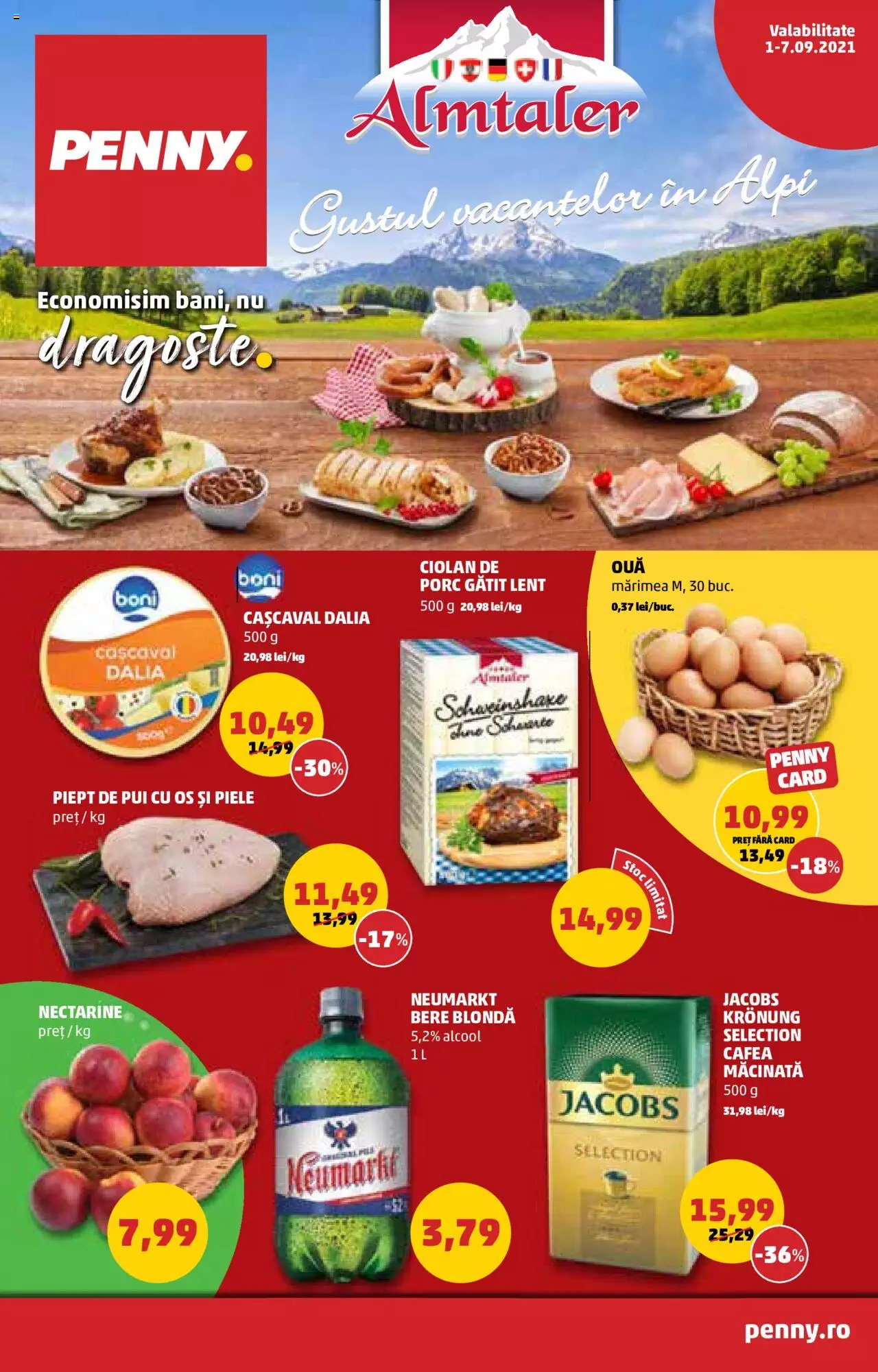 Catalog PENNY Market 1 - 7 Septembrie 2021 | Pagina 1