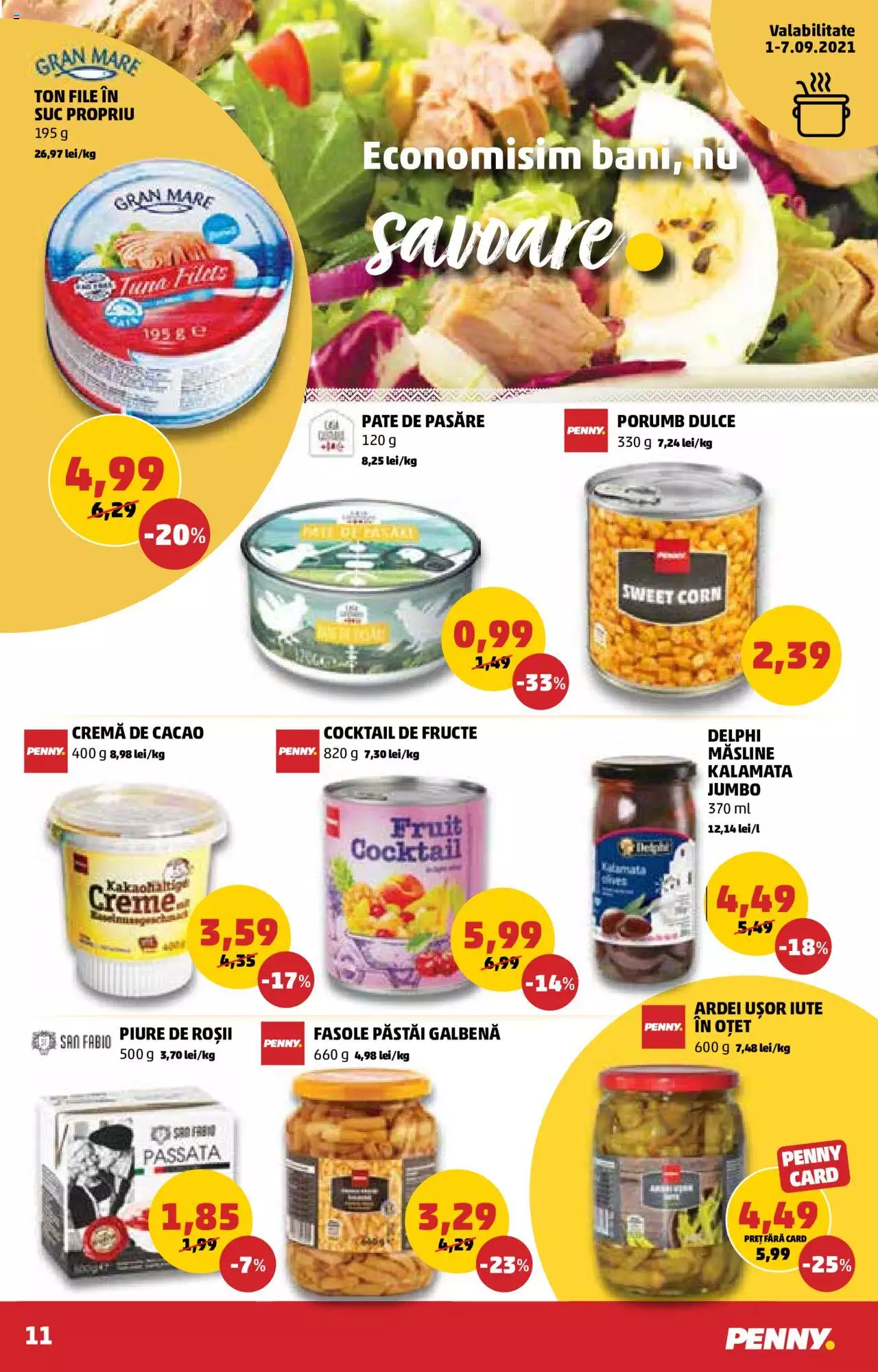 Catalog PENNY Market 1 - 7 Septembrie 2021 | Pagina 11