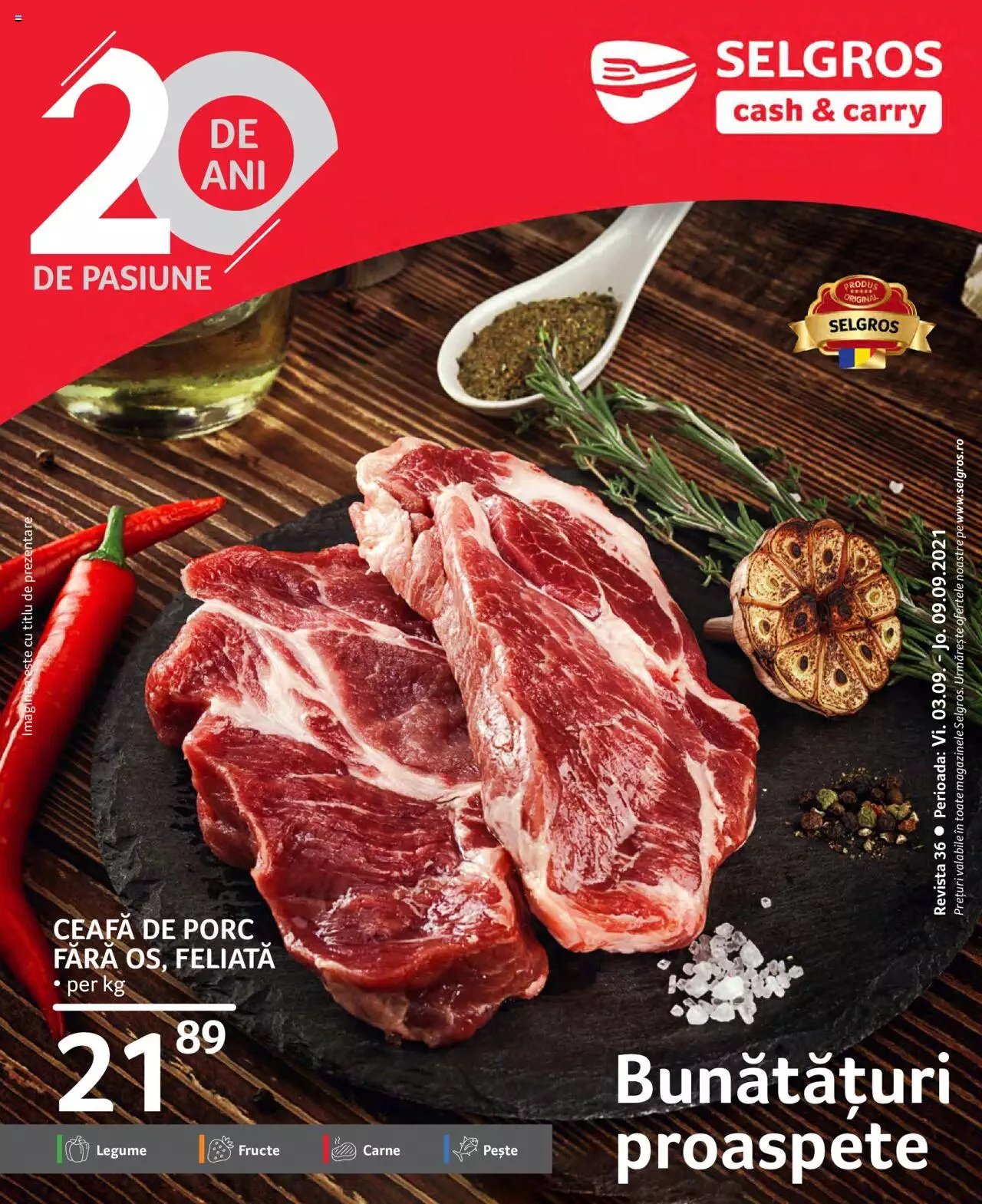 Catalog Selgros 3 - 9 Septembrie 2021 | Pagina 1