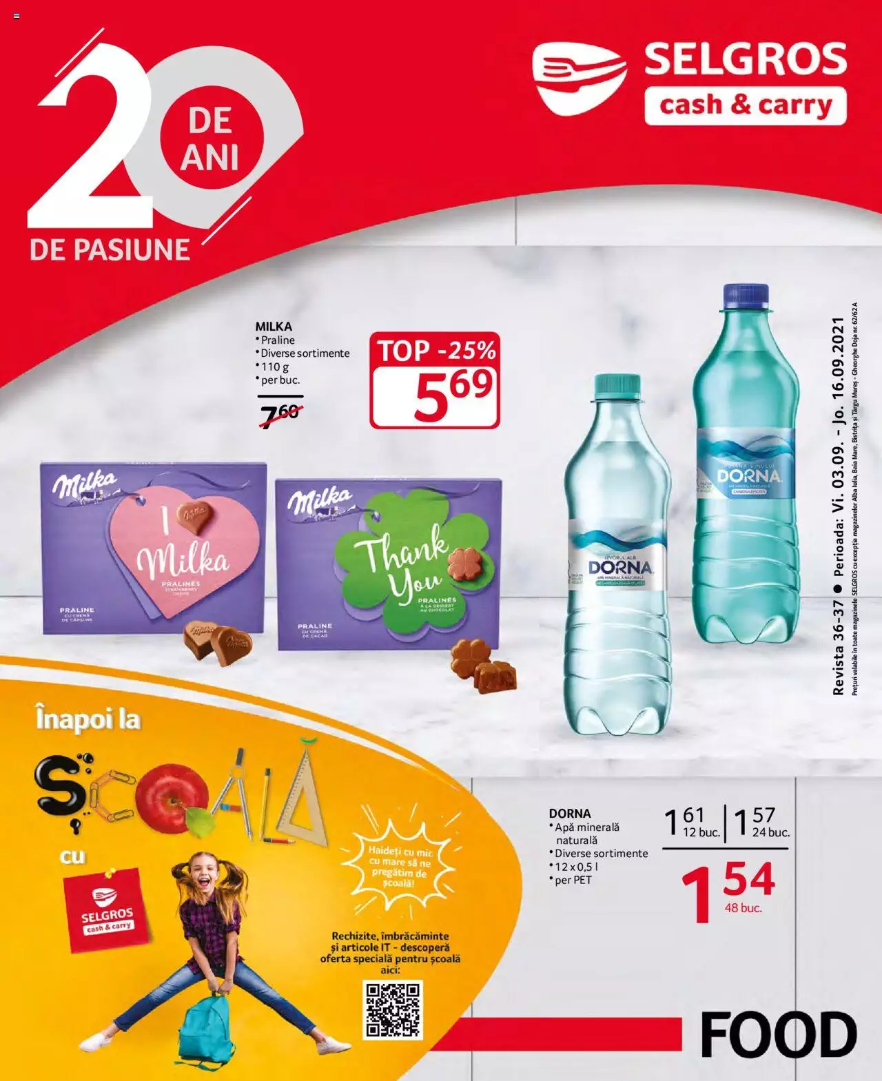 Catalog Selgros 3 - 16 Septembrie 2021 | Pagina 1