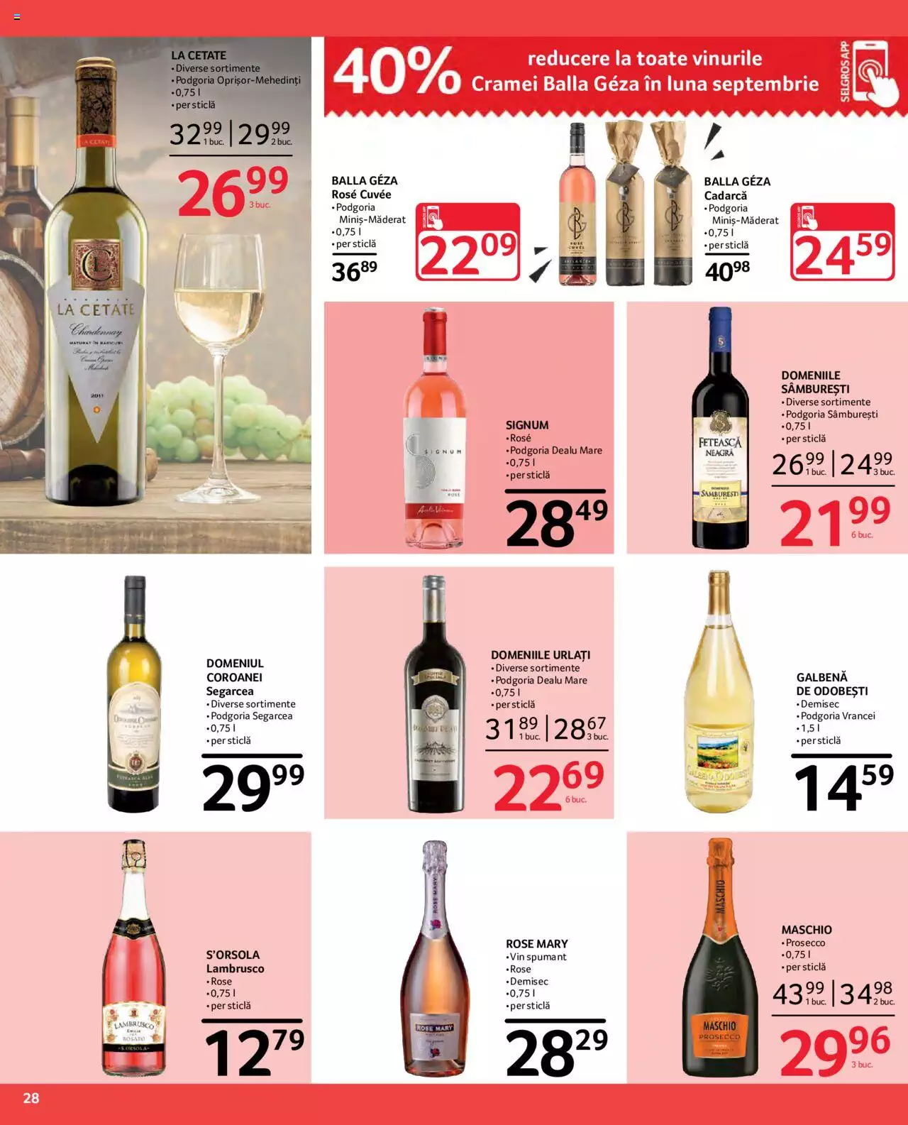 Catalog Selgros 3 - 16 Septembrie 2021 | Pagina 28