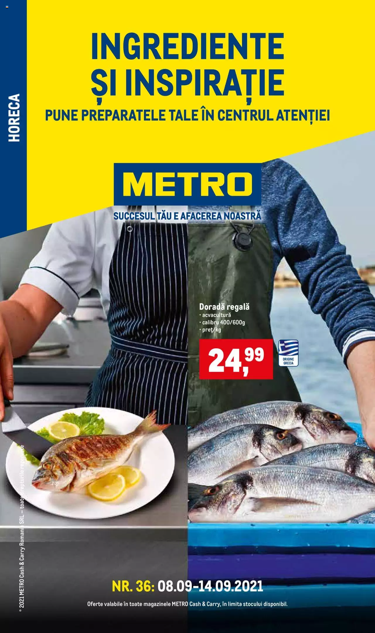 Catalog METRO 8 - 14 Septembrie 2021 | Pagina 1