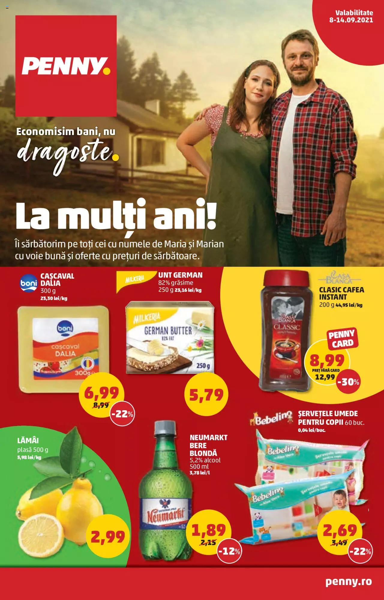 Catalog PENNY Market 8 - 14 Septembrie 2021 | Pagina 1