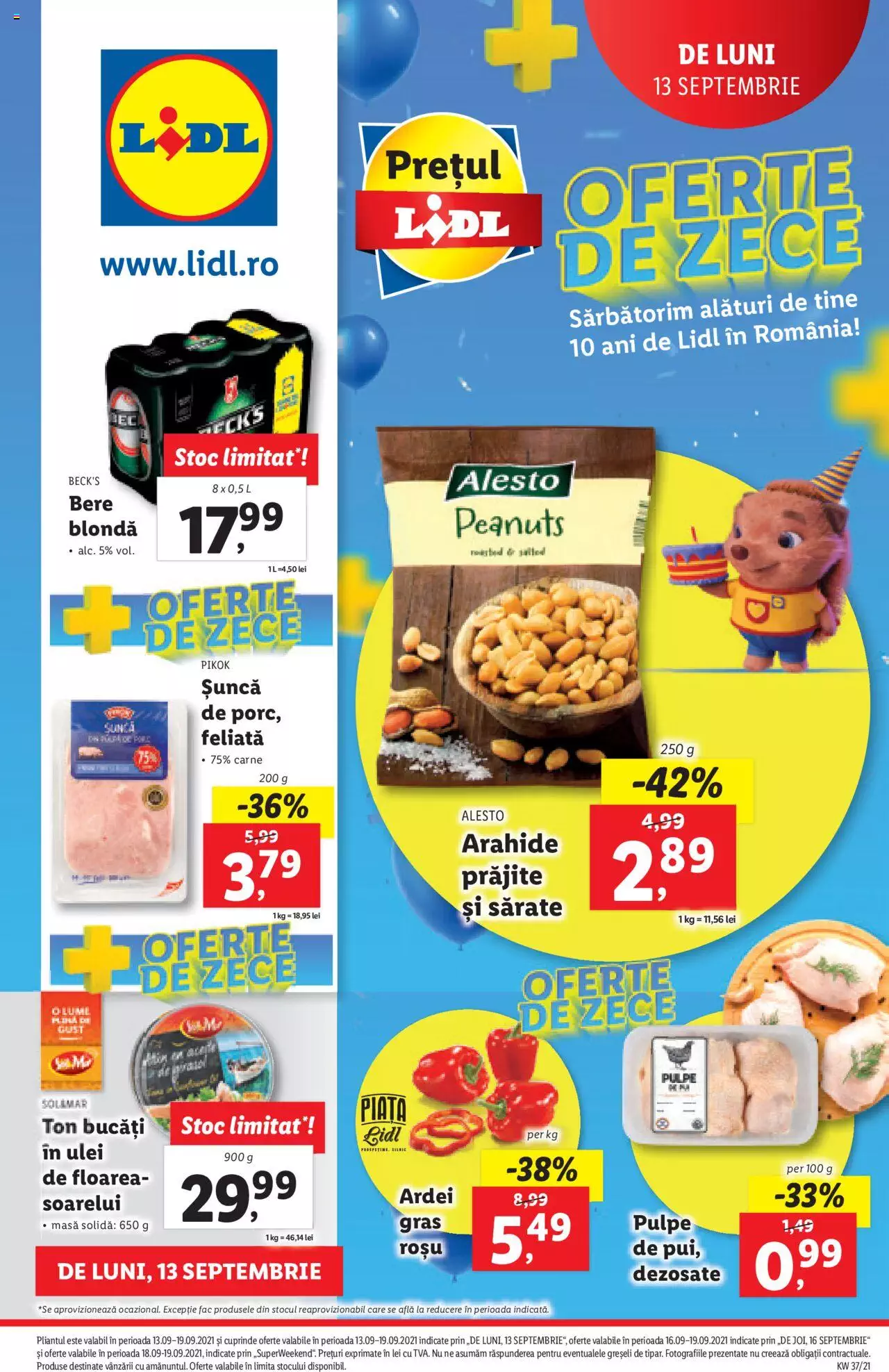 Catalog LIDL 13 - 19 Septembrie 2021 | Pagina 1