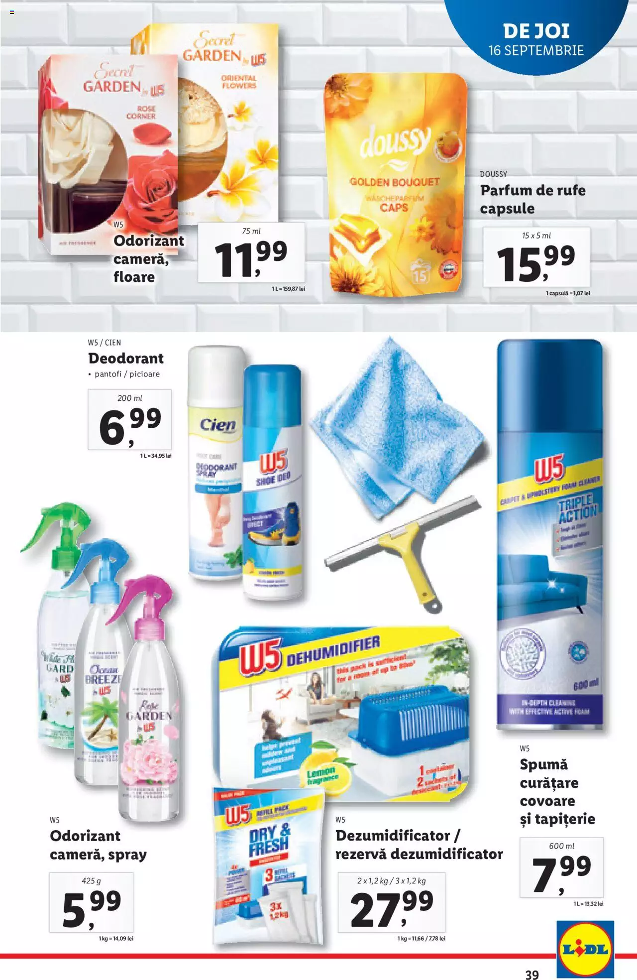 Catalog LIDL 13 - 19 Septembrie 2021 | Pagina 39