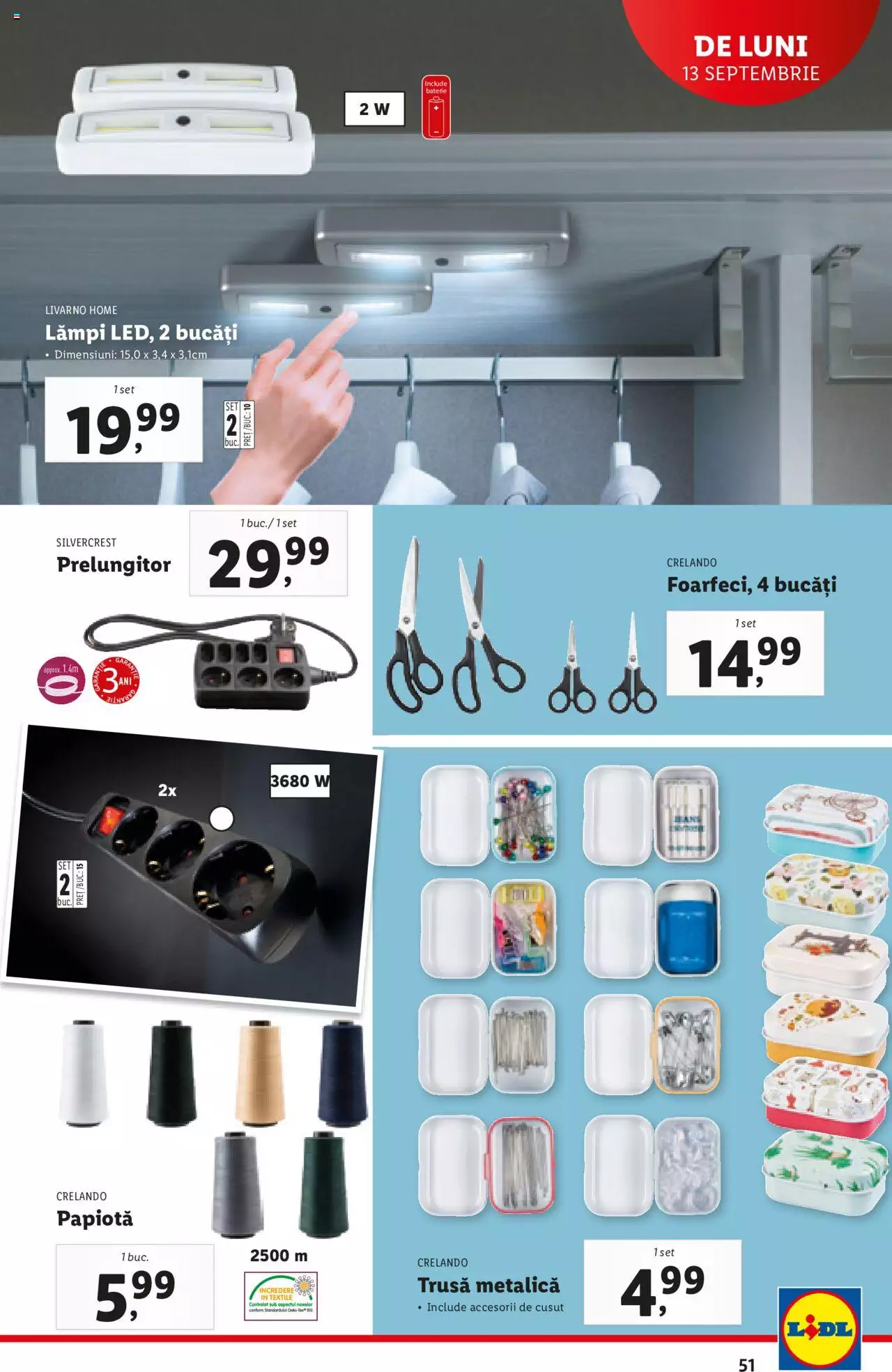 Catalog LIDL 13 - 19 Septembrie 2021 | Pagina 51