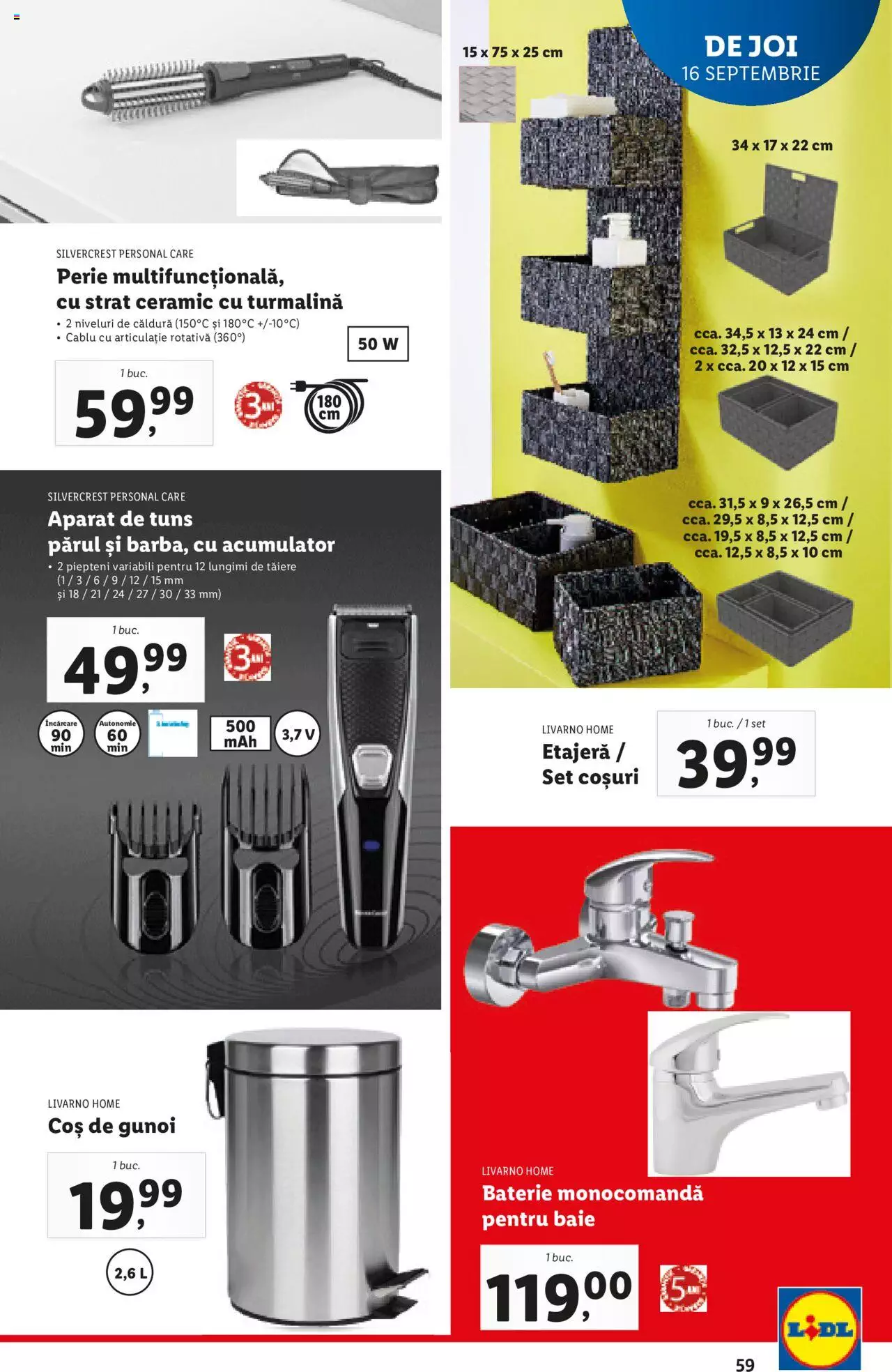 Catalog LIDL 13 - 19 Septembrie 2021 | Pagina 59
