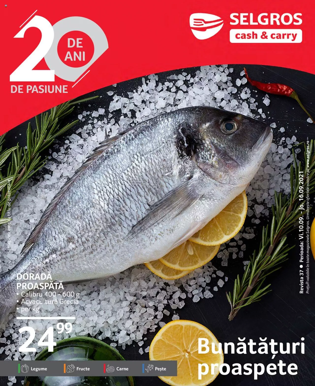 Catalog Selgros 10 - 16 Septembrie 2021 | Pagina 1