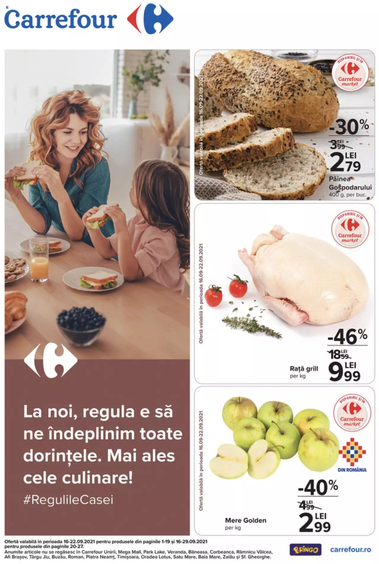 Catalog Carrefour 16 - 22 Septembrie 2021 | Pagina 1