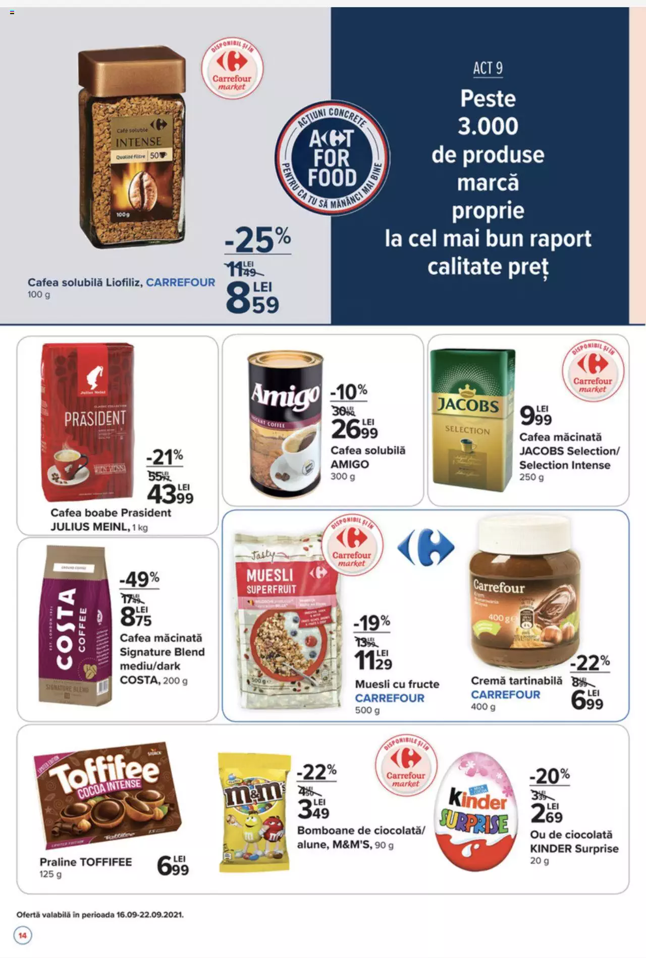 Catalog Carrefour 16 - 22 Septembrie 2021 | Pagina 14