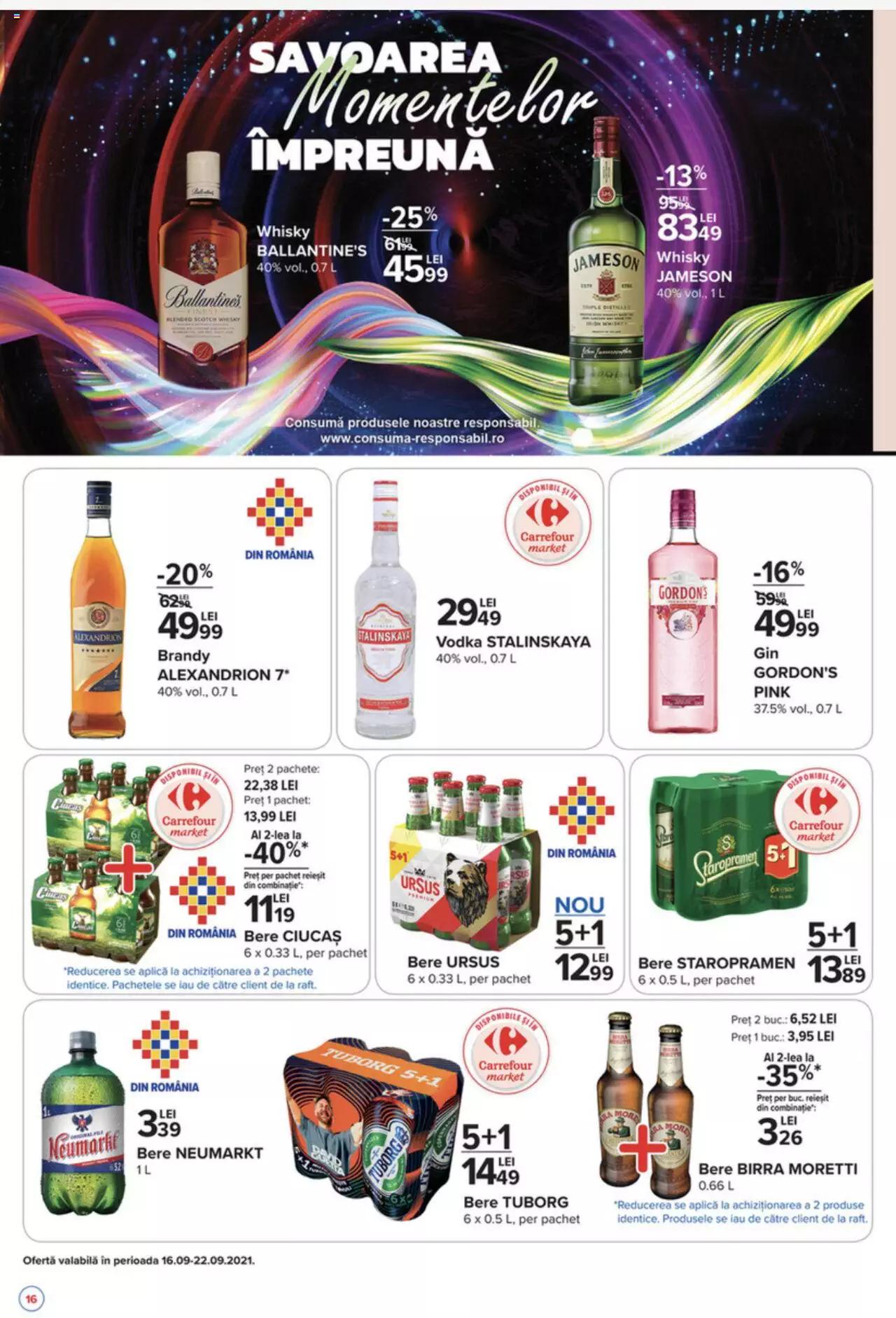 Catalog Carrefour 16 - 22 Septembrie 2021 | Pagina 16