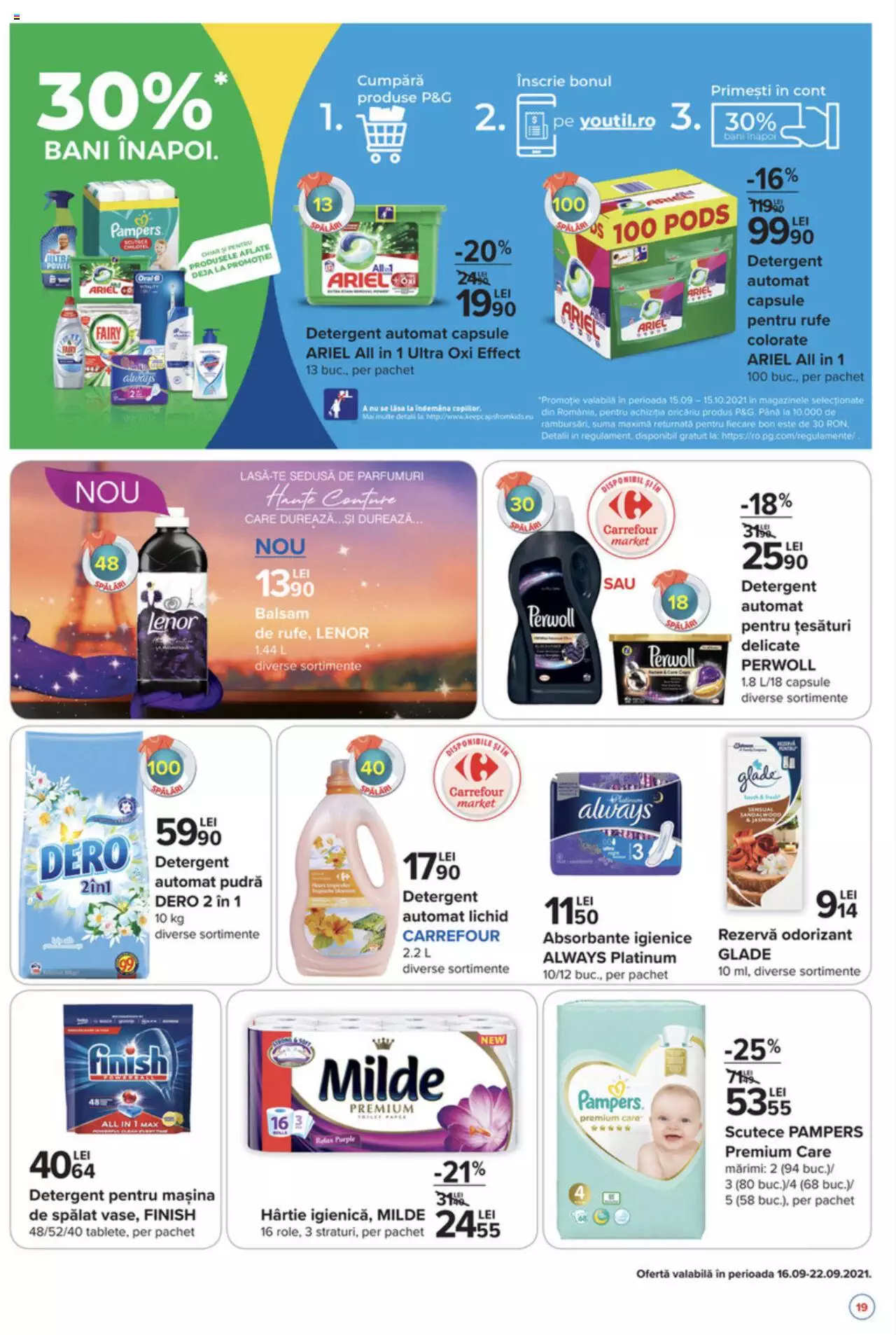 Catalog Carrefour 16 - 22 Septembrie 2021 | Pagina 19